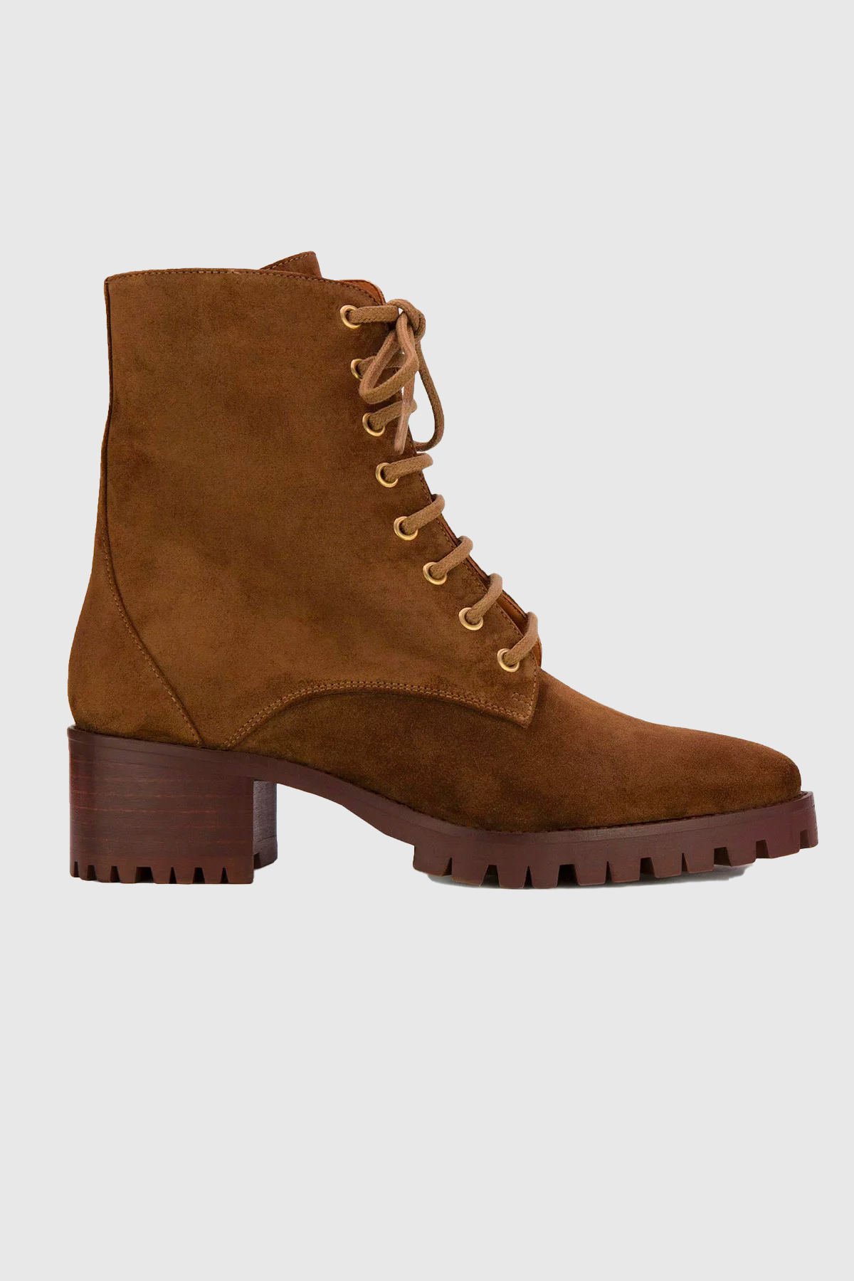 bottines n°70 rivecour suede écorce