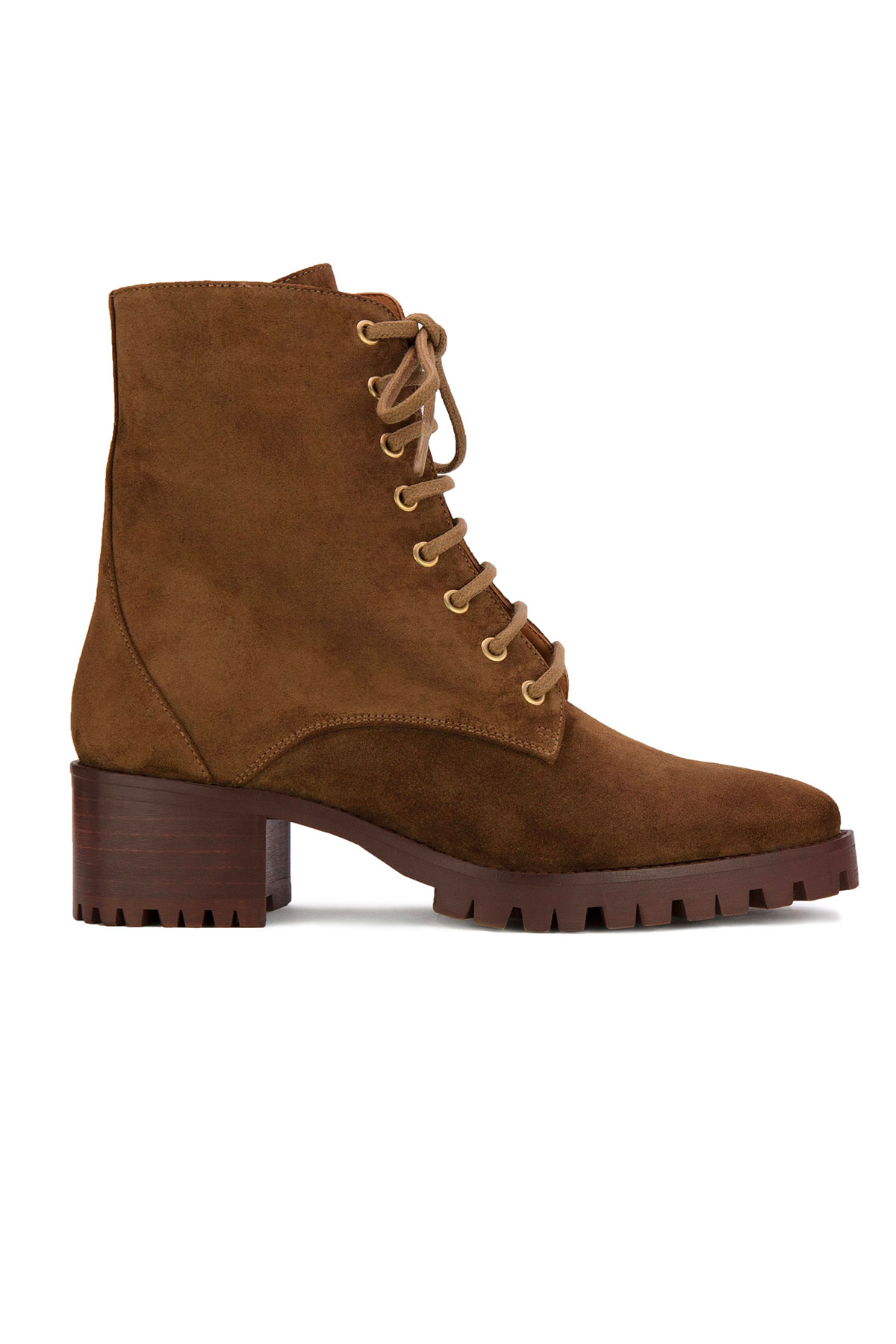 bottines n°70 rivecour suede écorce