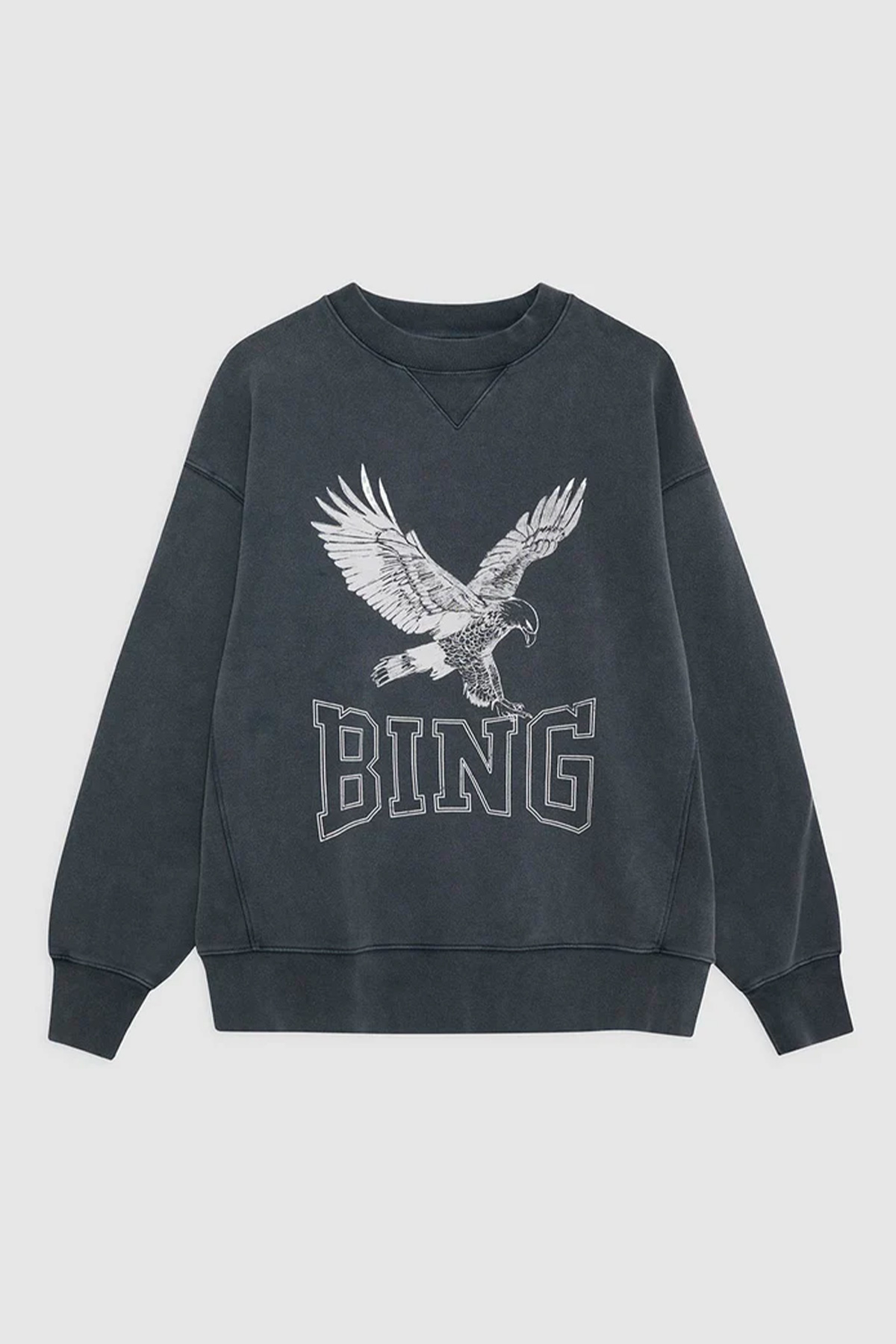 anine bing sweatshirt retro eagle