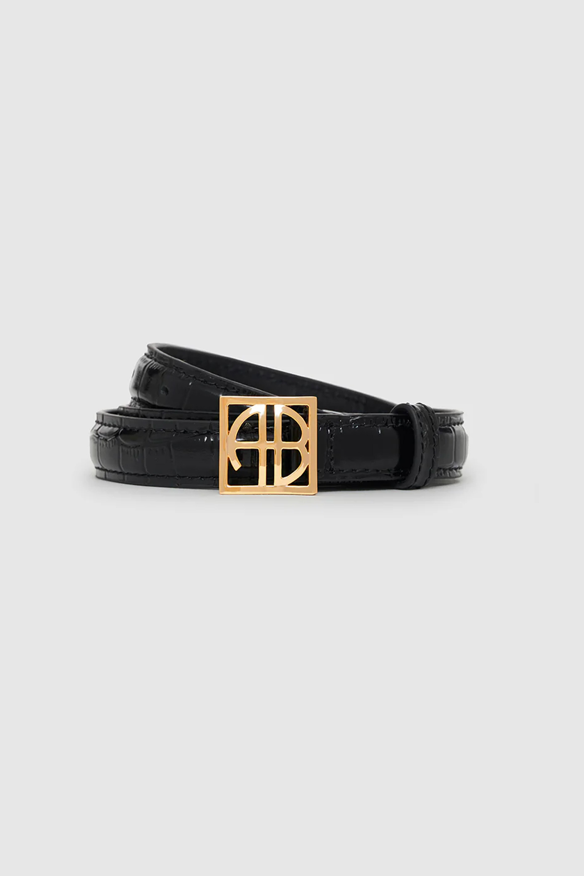 anine bing ceinture monogram