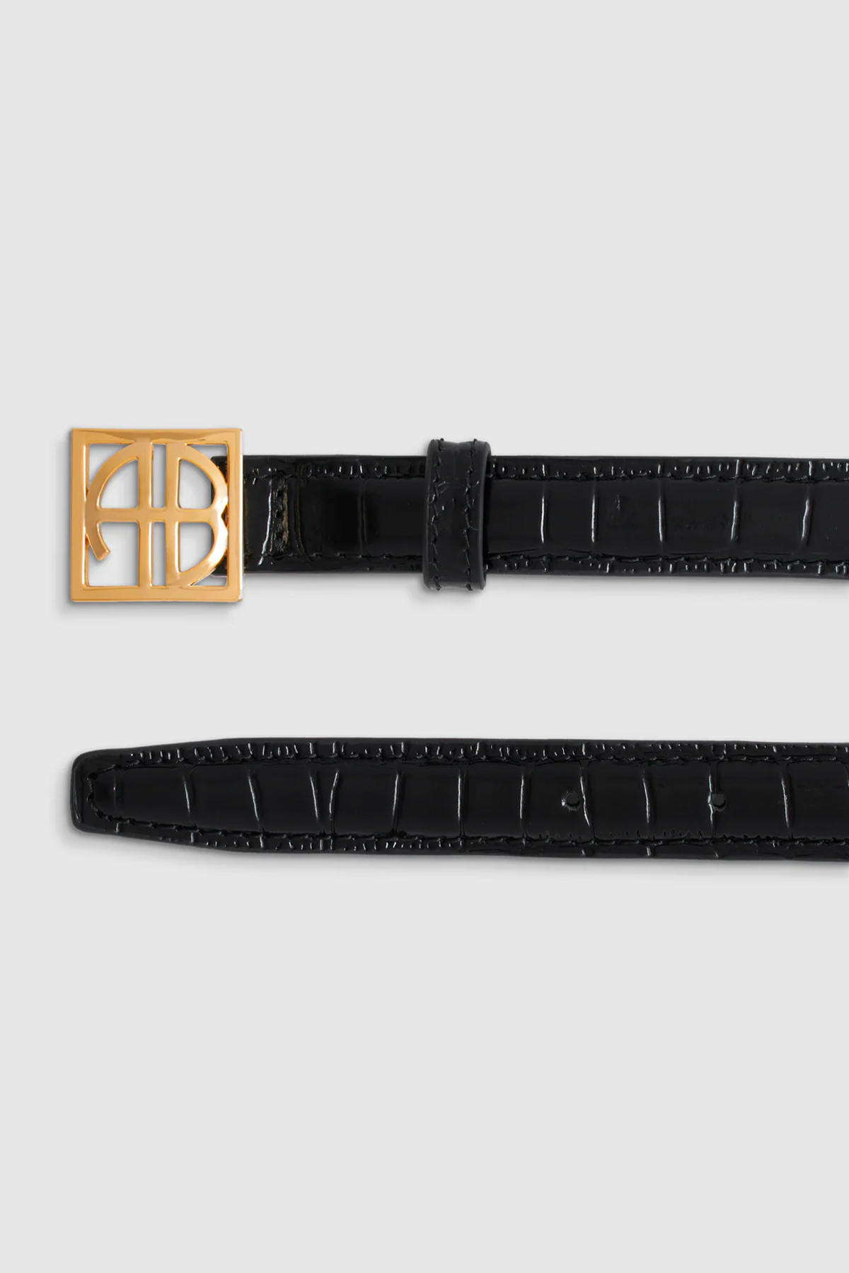 anine bing ceinture monogram