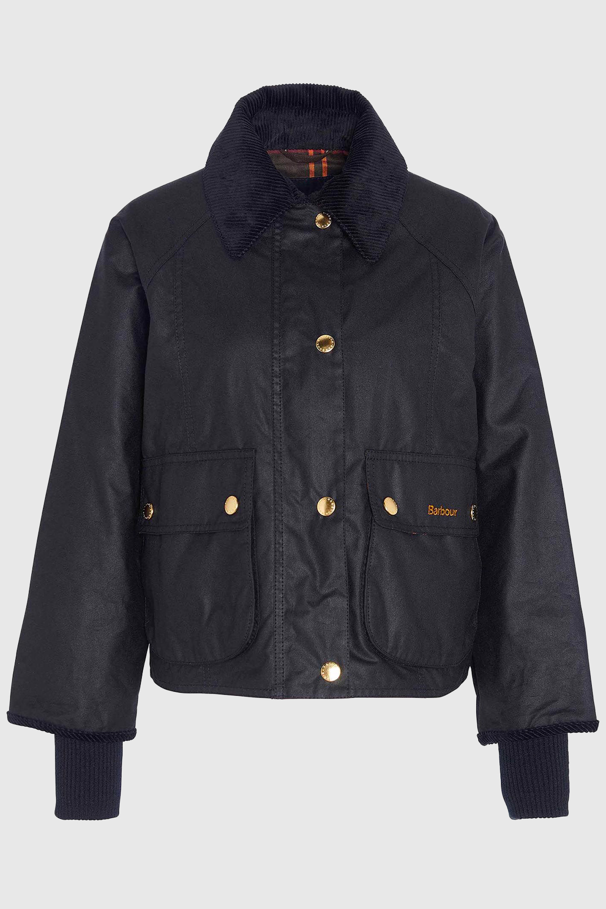 barbour veste crooped beadnell wax