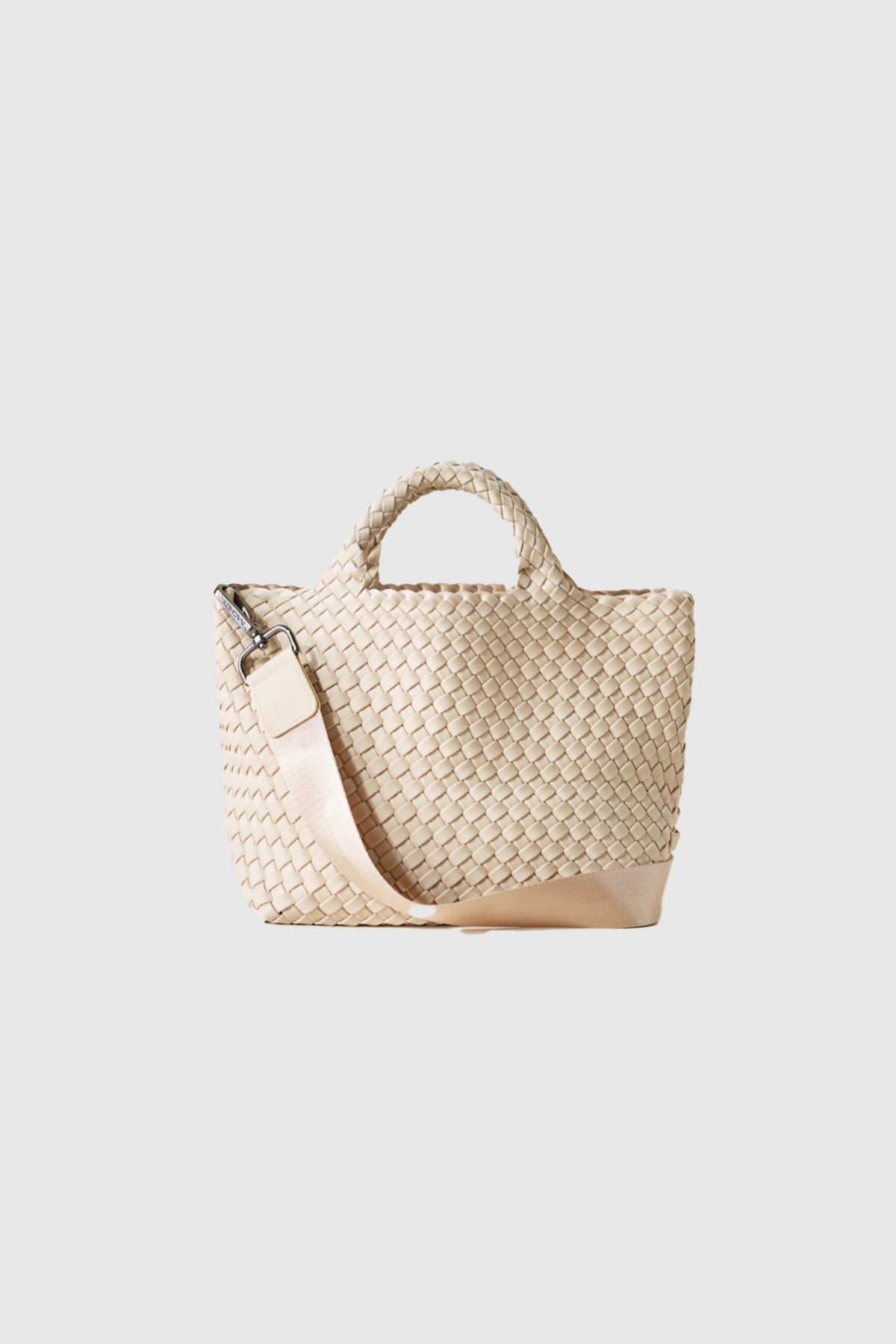 naghedi sac st barths small tote ecru