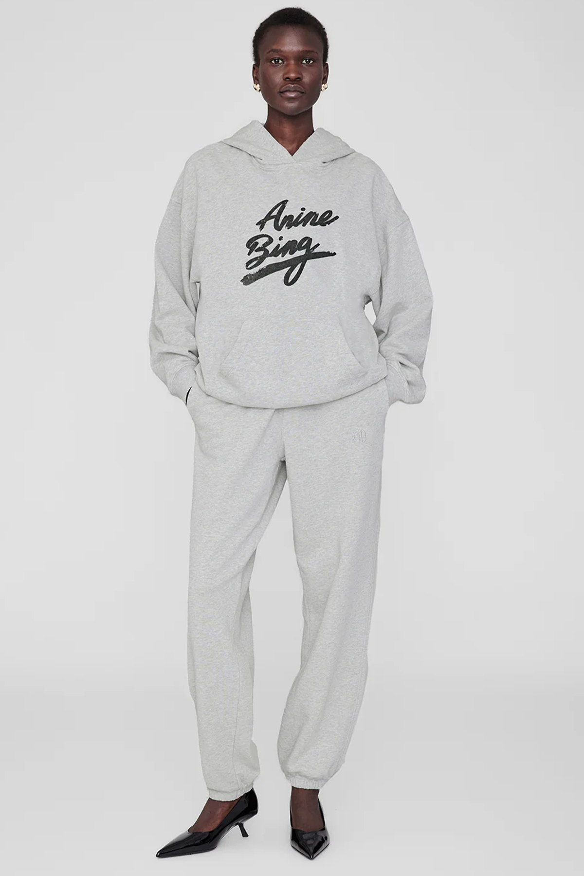 anine bing sweatshirt harvey signature