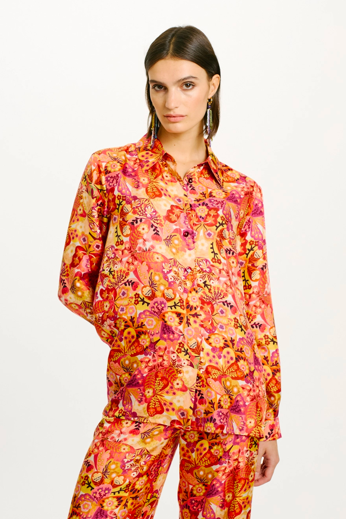 momoni chemise papaya