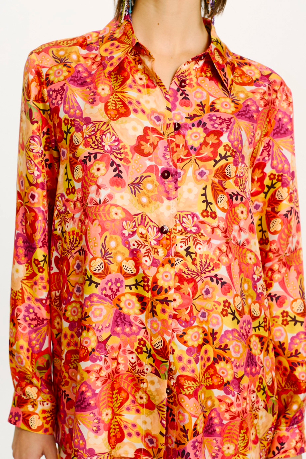 momoni chemise papaya
