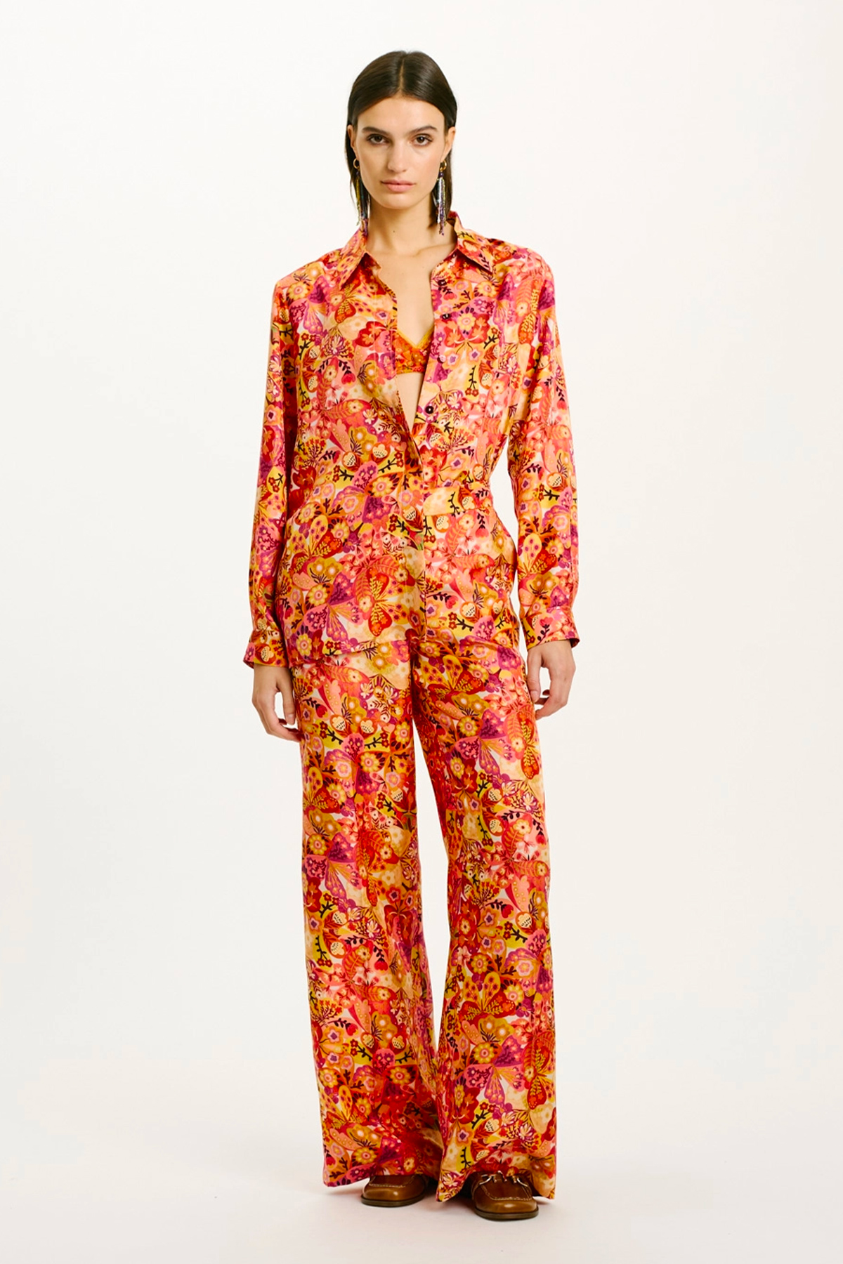 momoni chemise papaya