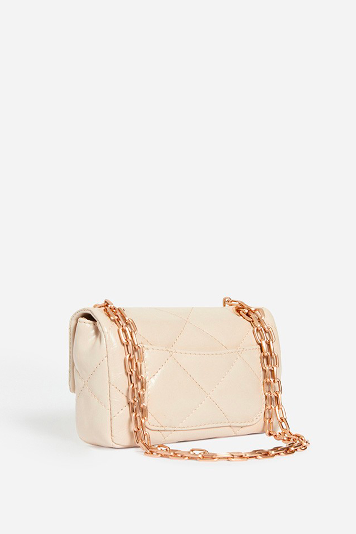 vanessa bruno petit sac moon cuir sable