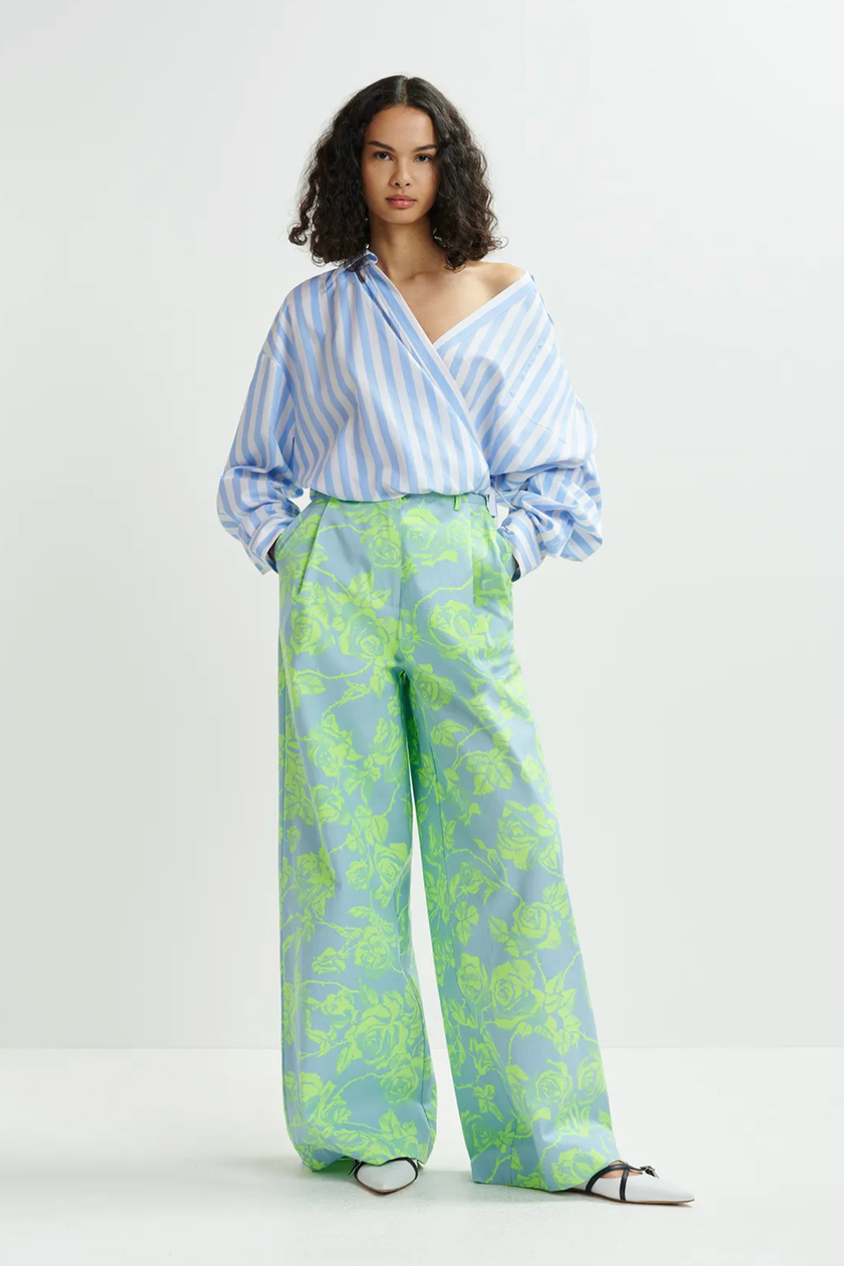 essentiel antwerp pantalon harlequin