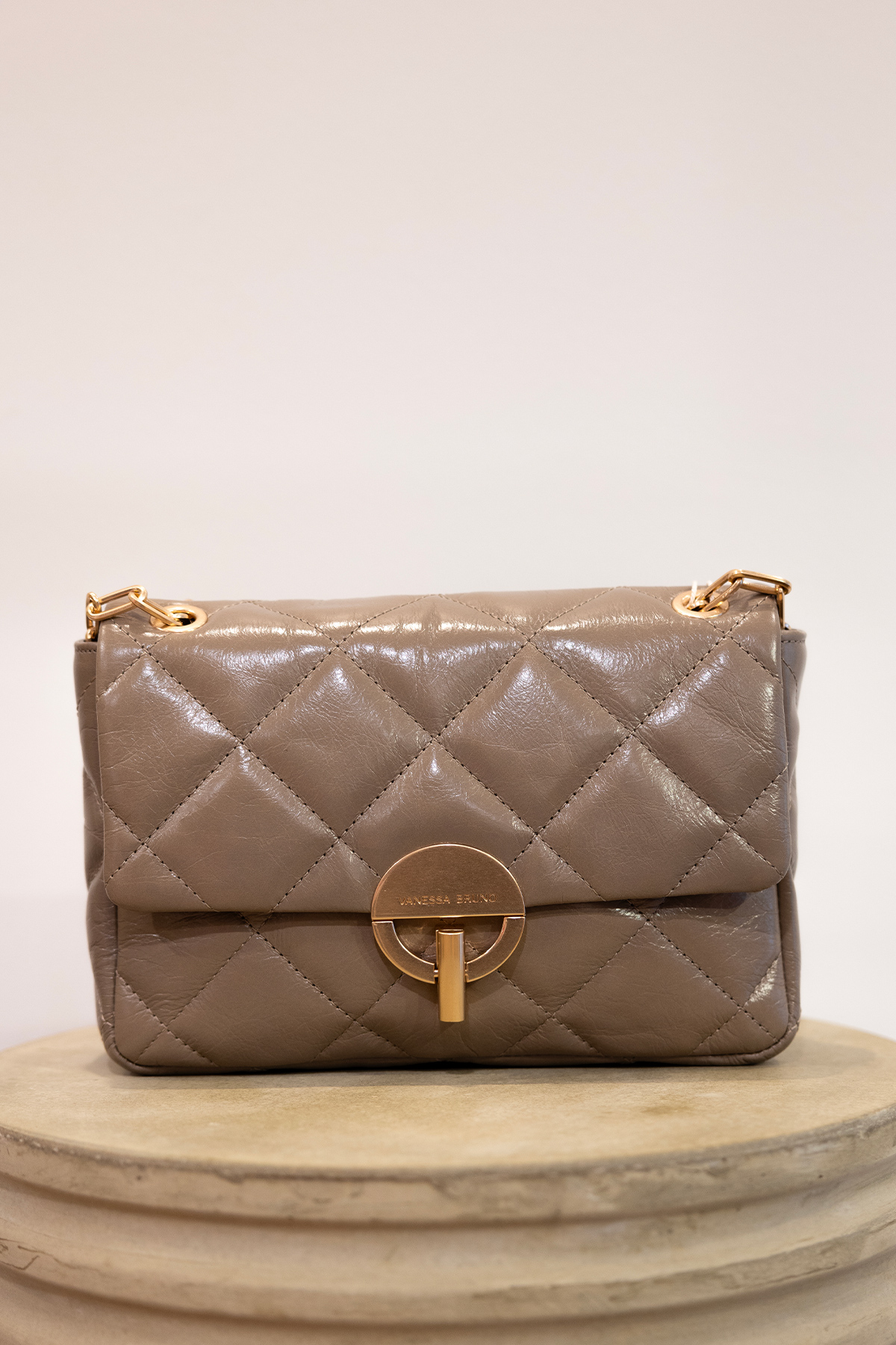 vanessa bruno grand sac moon cuir