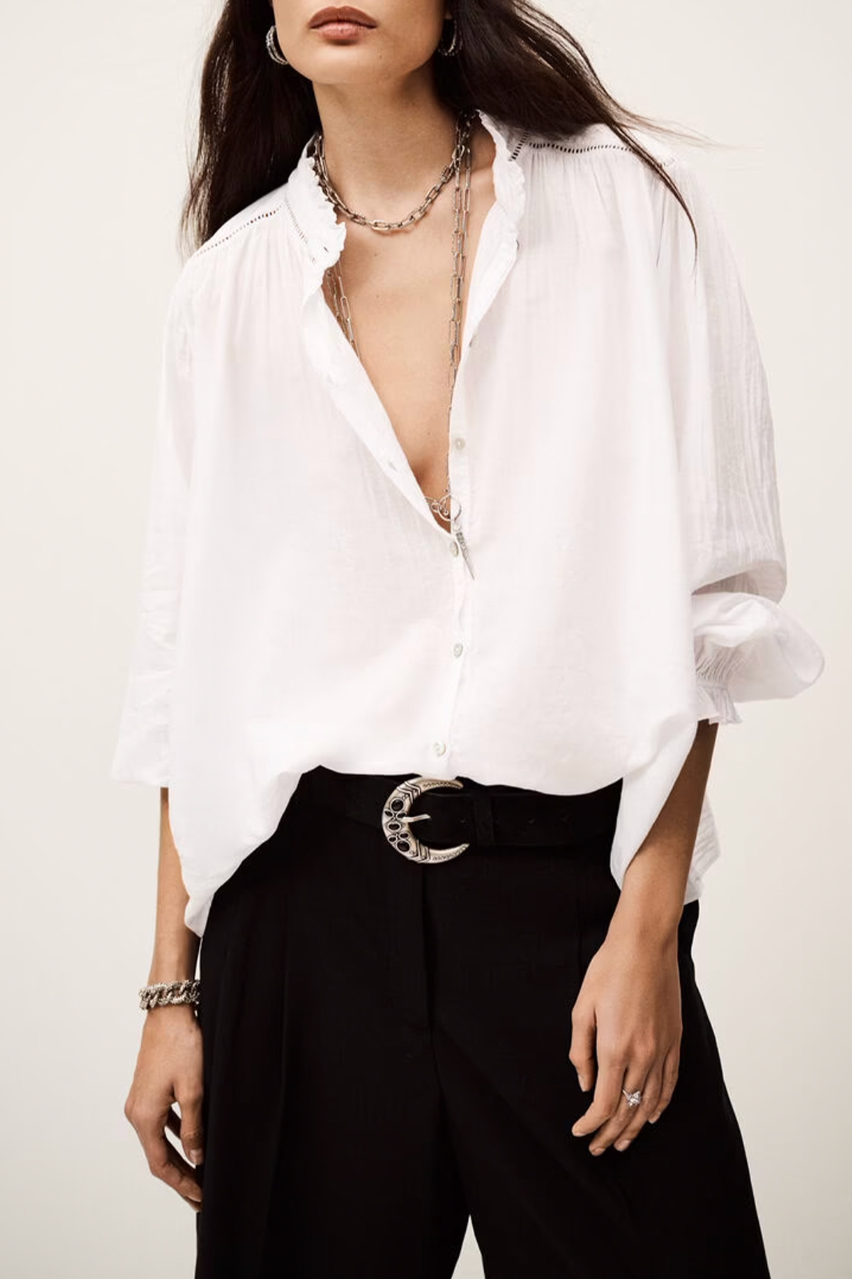 ba&sh chemise tabbie