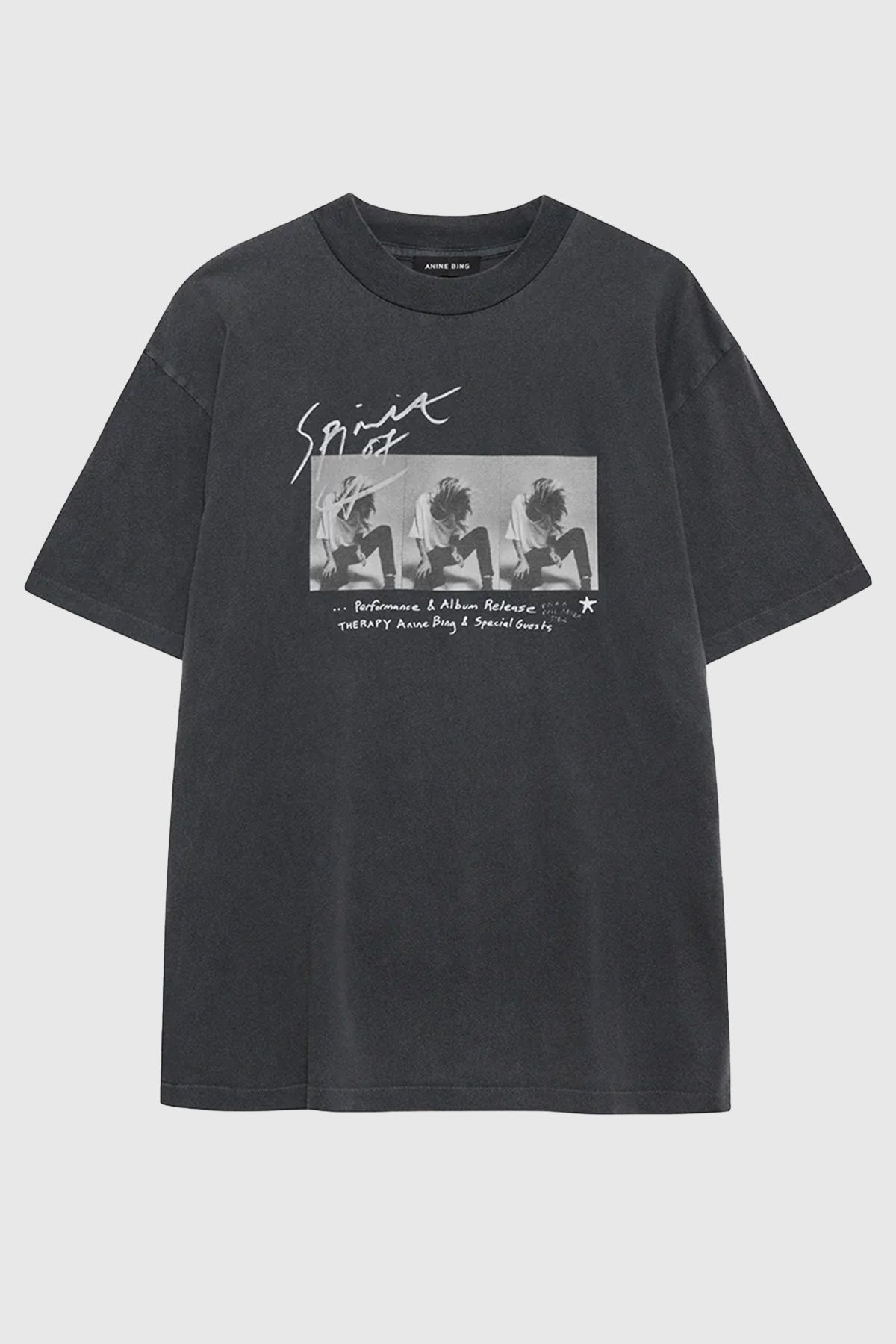 anine bing t shirt ashton tee concert