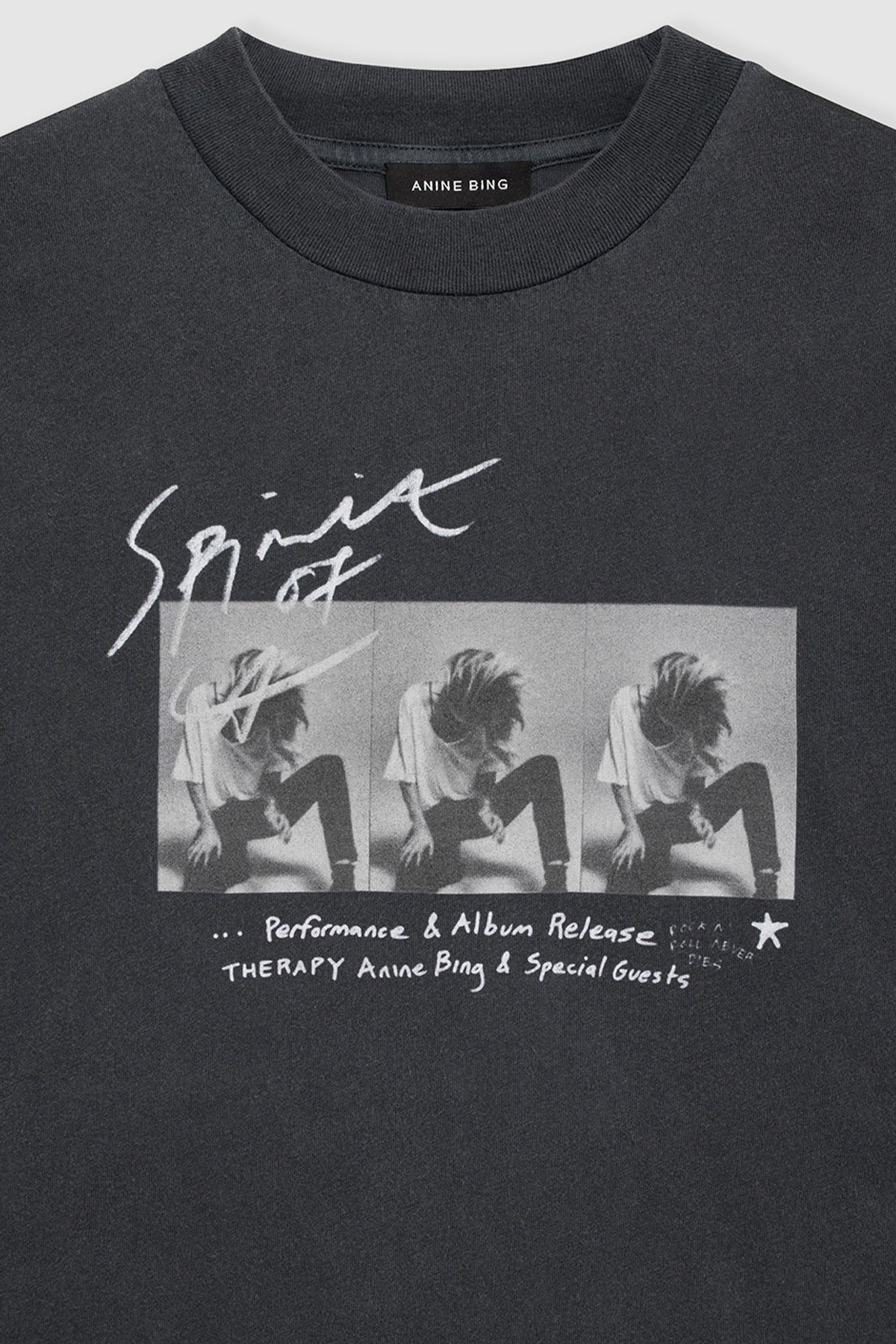 anine bing t shirt ashton tee concert