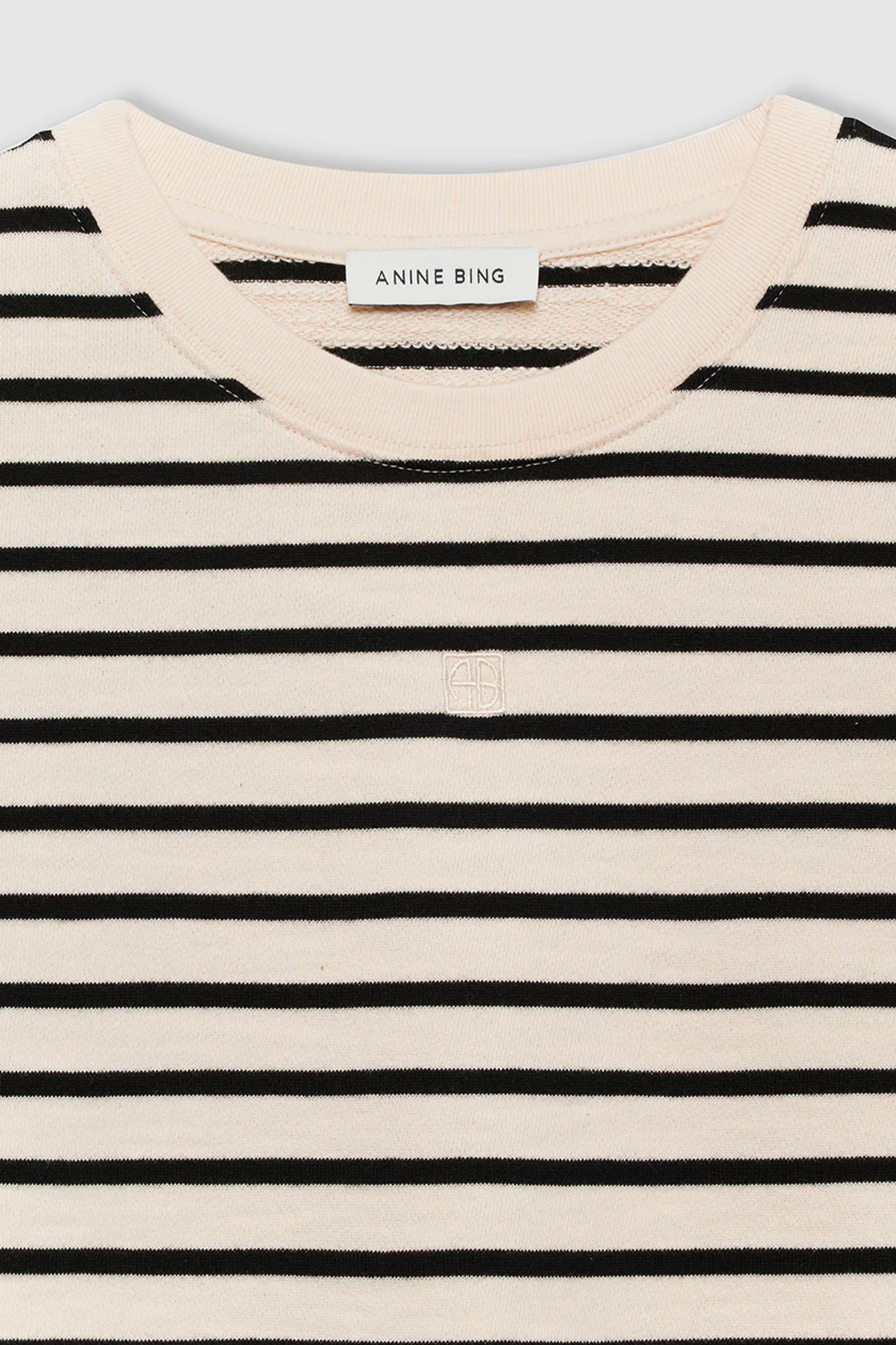 anine bing t shirt myers cropped tee