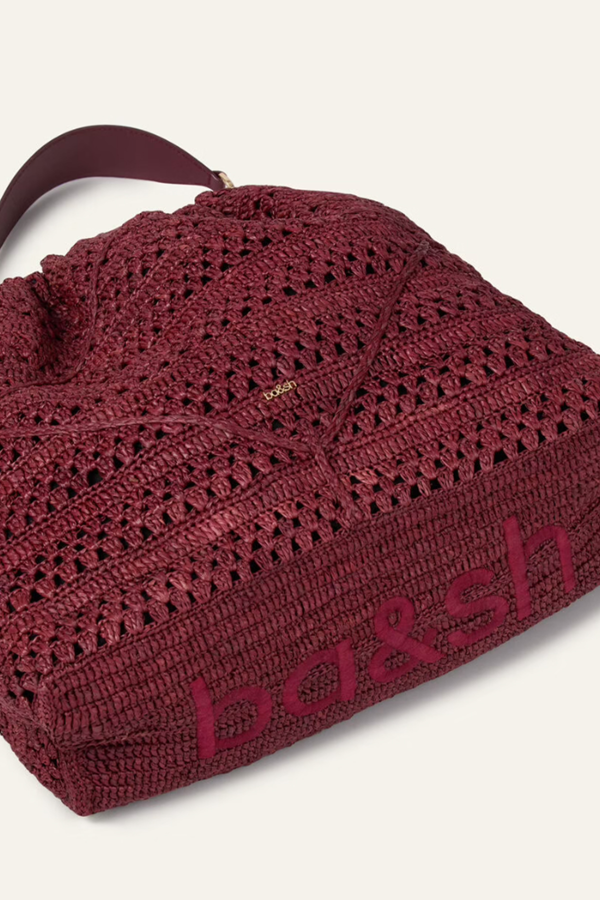 ba&sh sac m raphia june tote