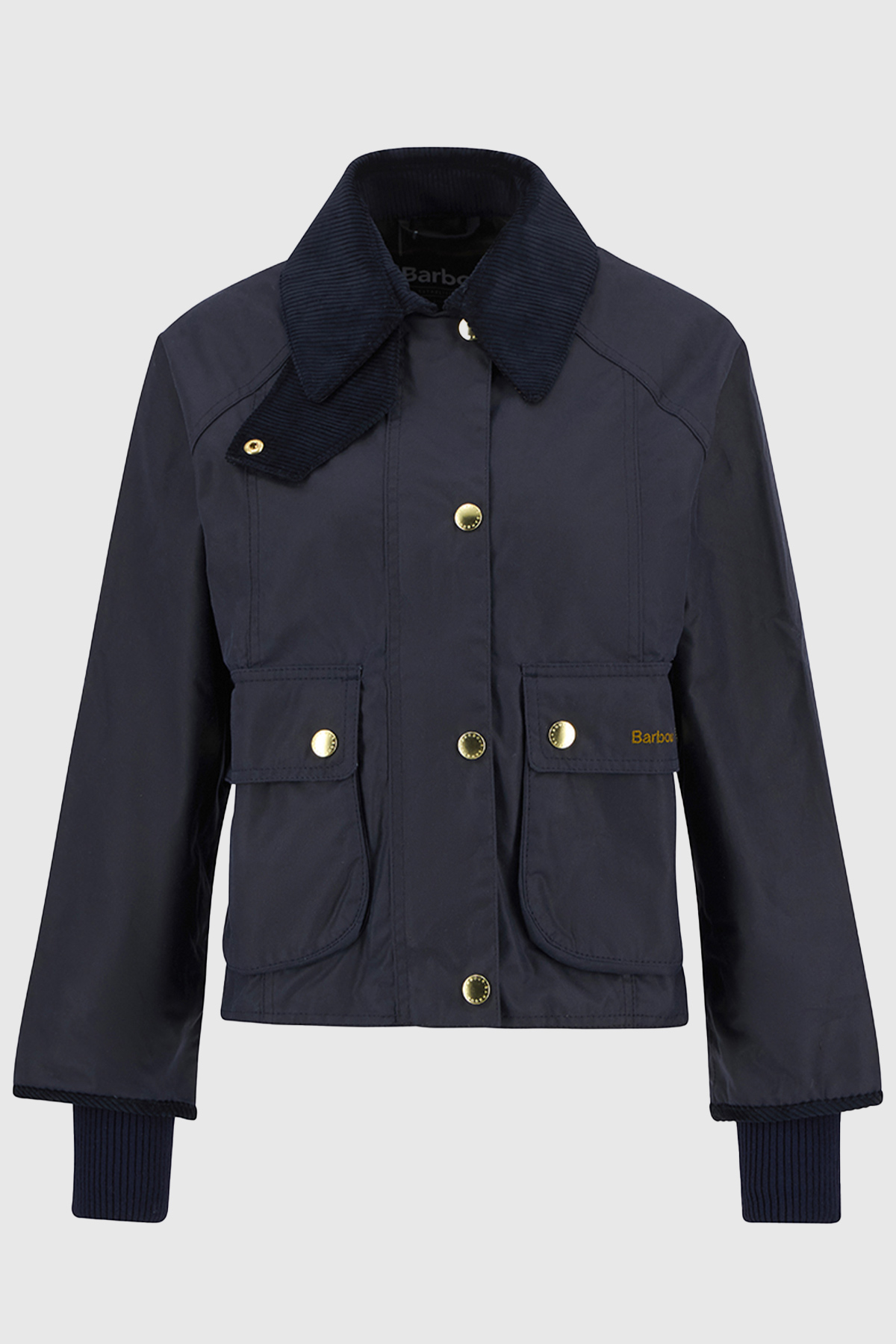 barbour veste cropped beadnell wax