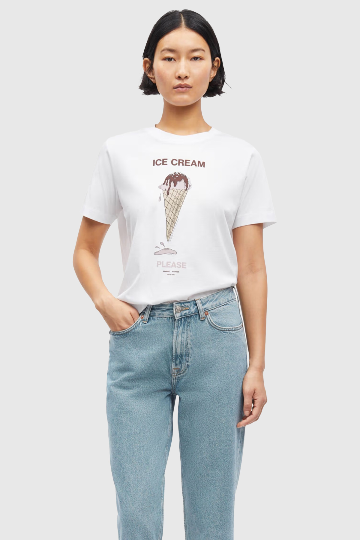 samsoe samsoe t shirt sacamino