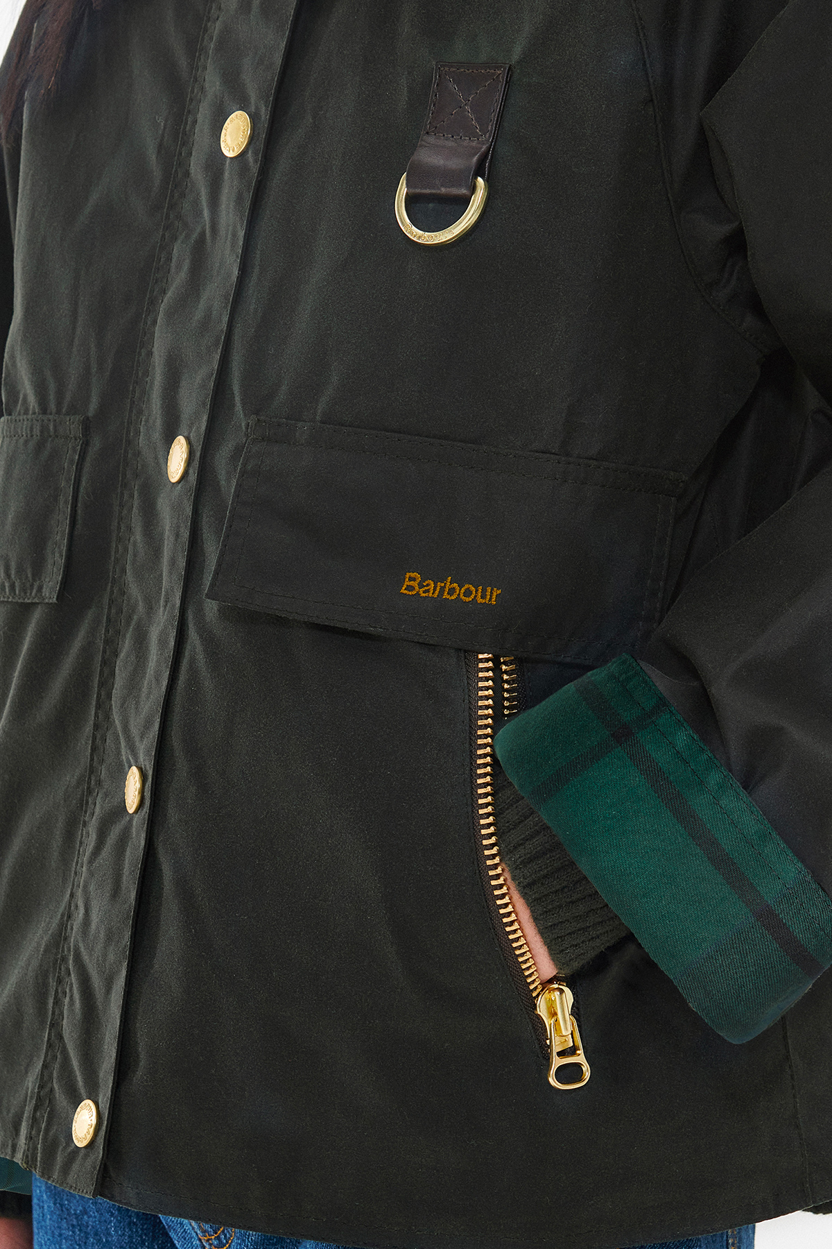 barbour veste catton wax