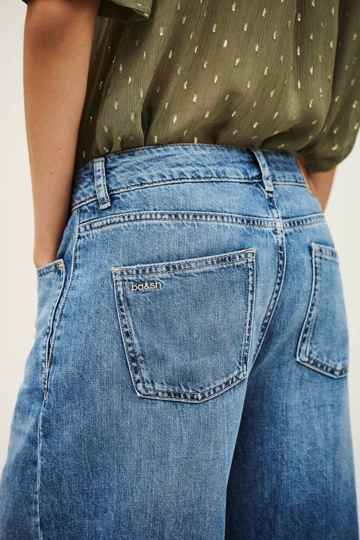 ba&sh jean musc