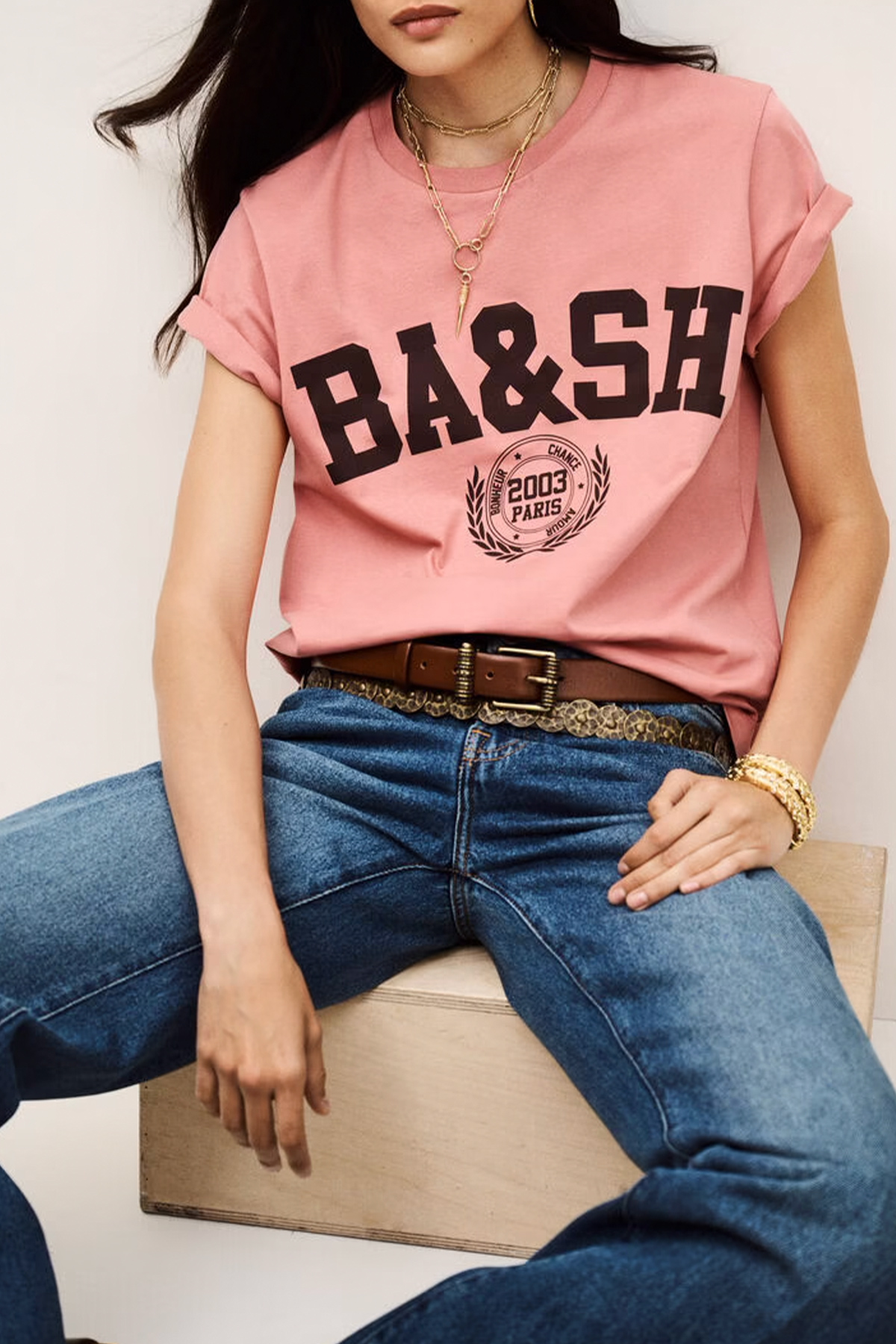 ba&sh t shirt ioni
