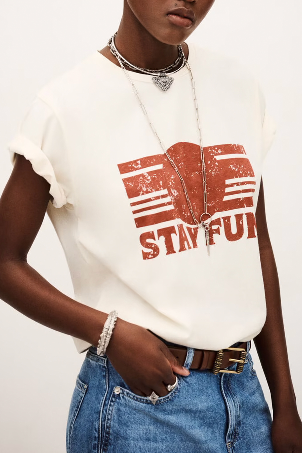 ba&sh t shirt reese