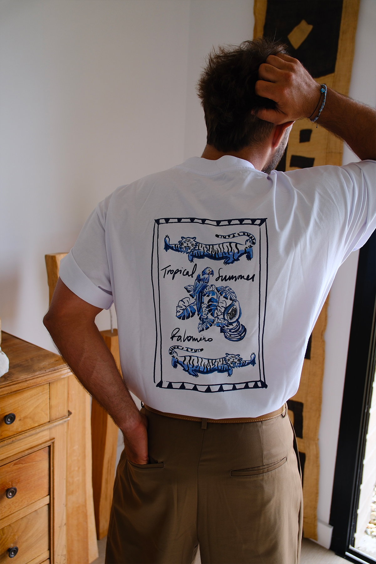 palomino t shirt tropical summer