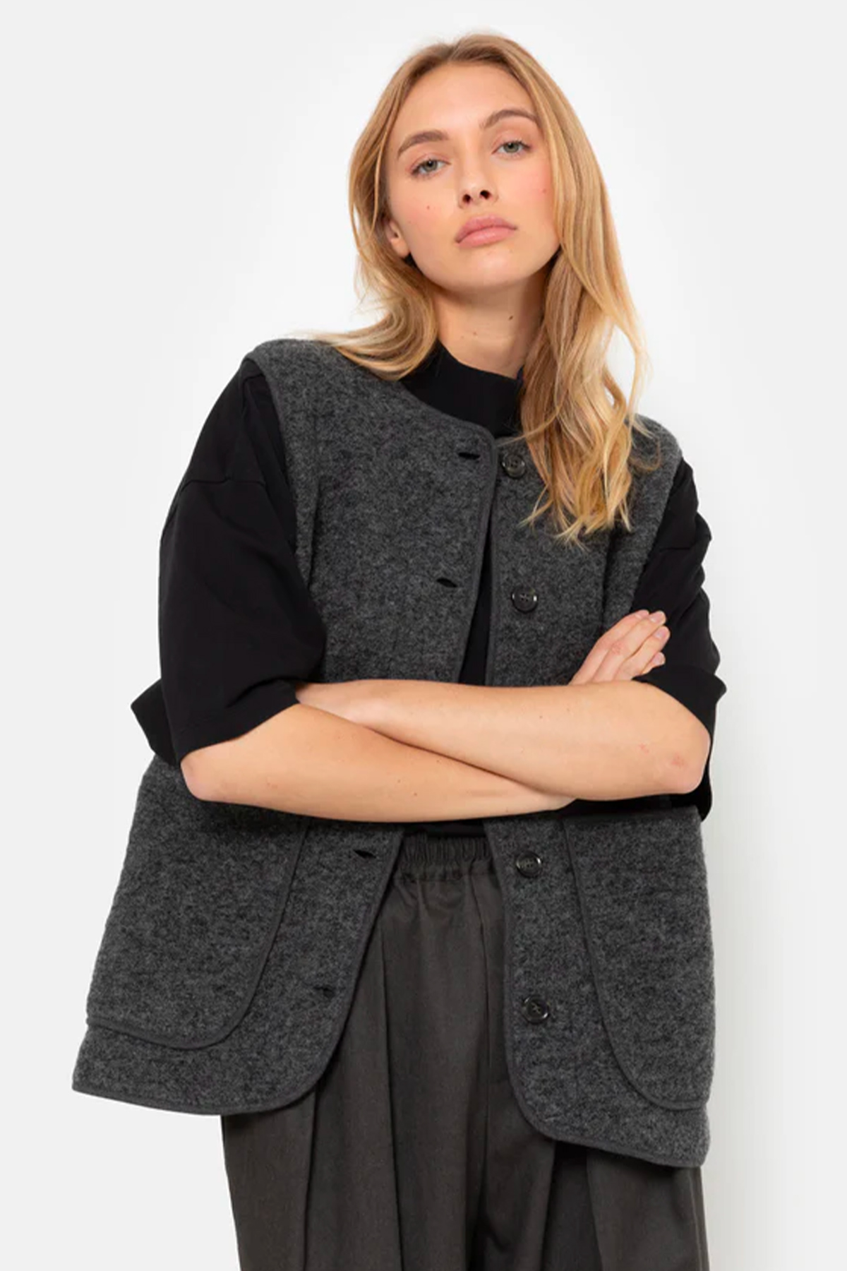 ame antwerp gilet madison