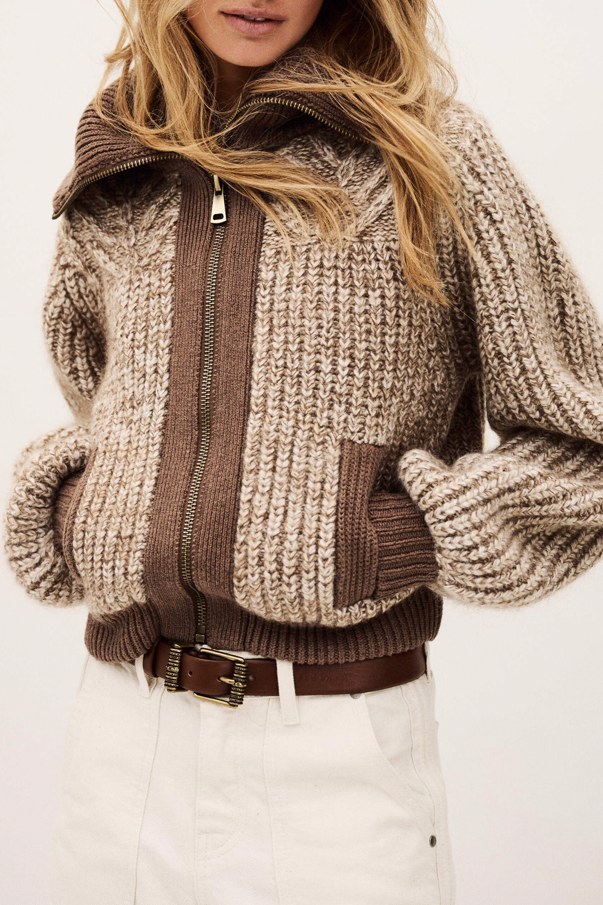 ba&sh cardigan rabel