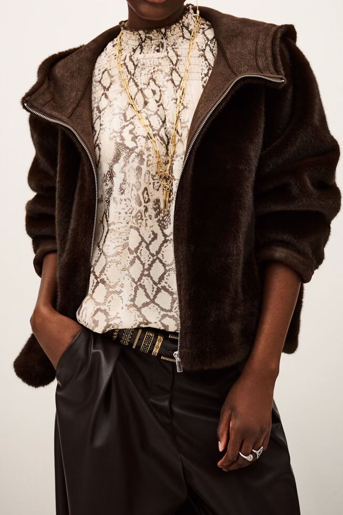 ba&sh manteau pandy