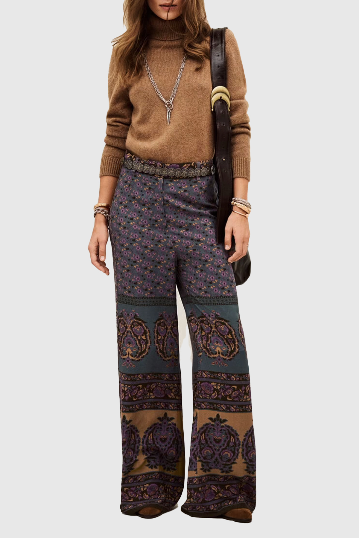 ba&sh pantalon brany