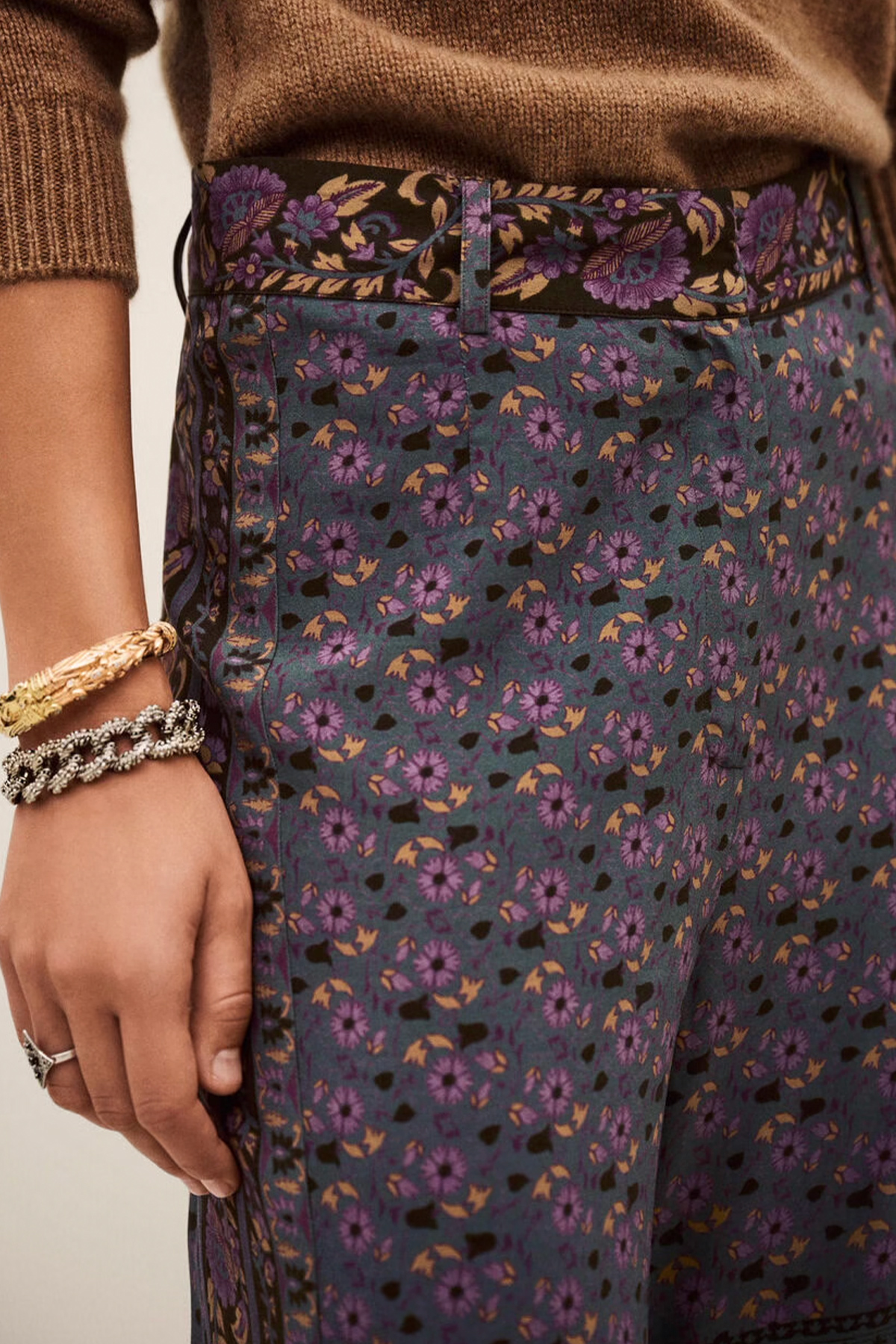 ba&sh pantalon brany