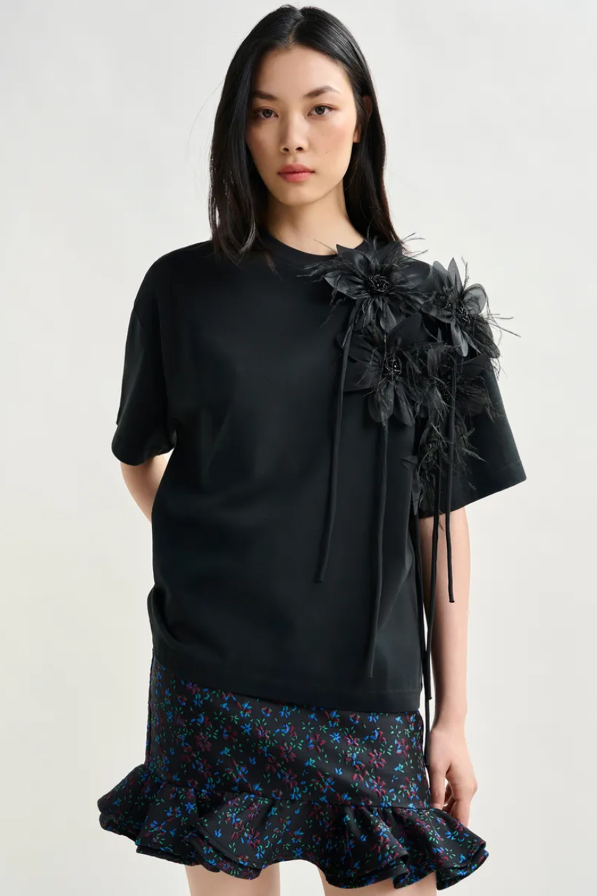 essentiel antwerp t shirt ibiscus
