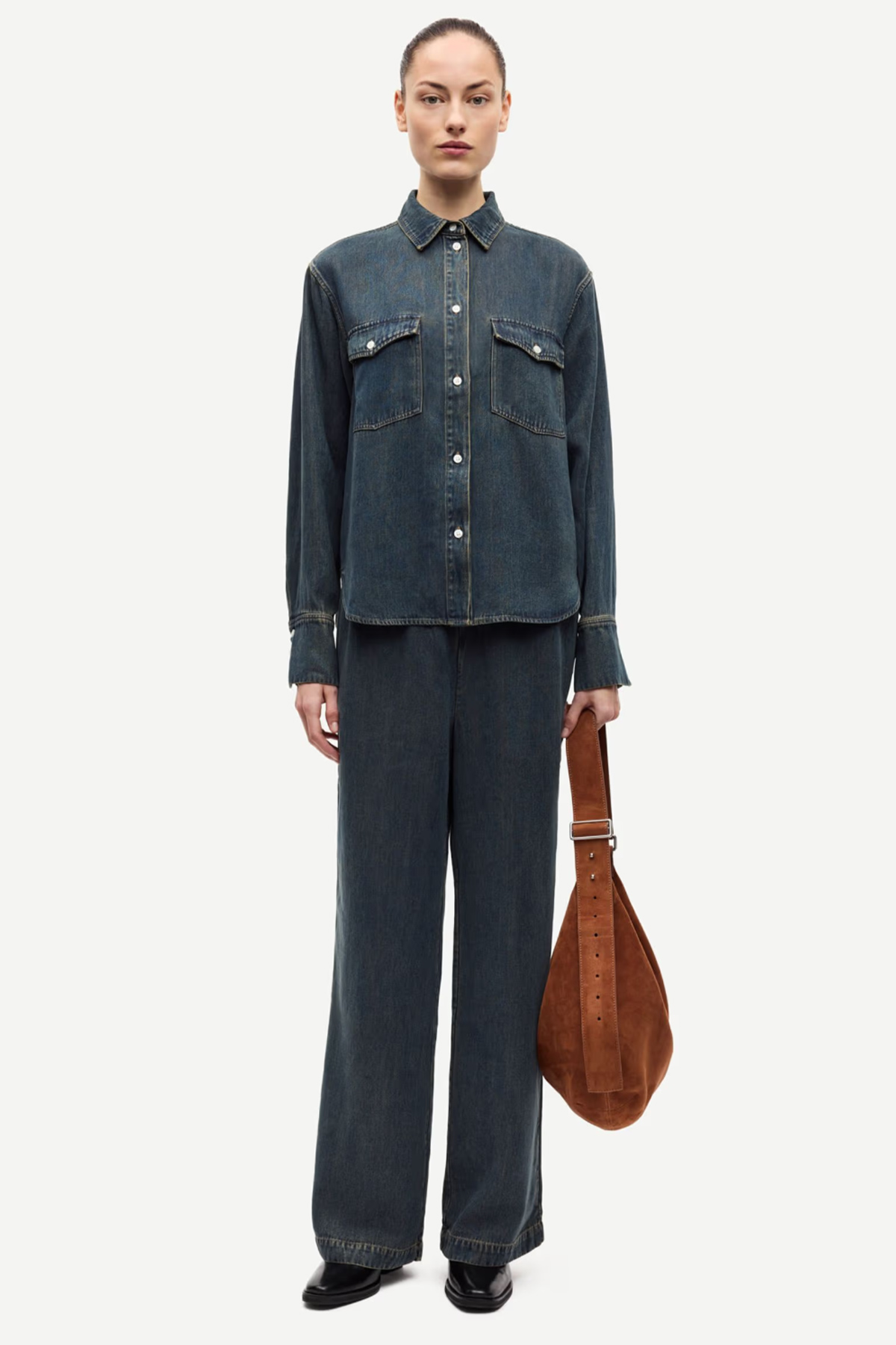 samsoe samsoe pantalon satapiarya