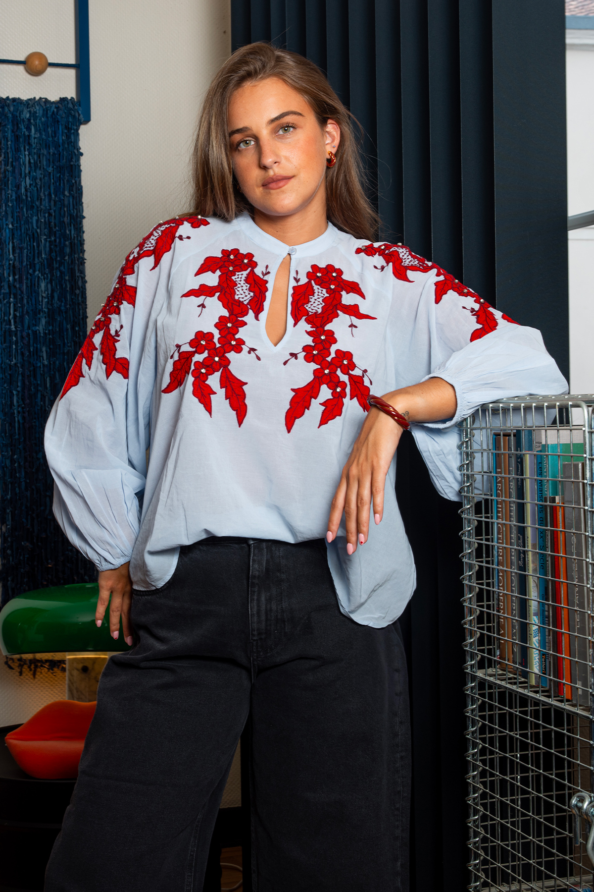 essentiel antwerp blouse ishimbay