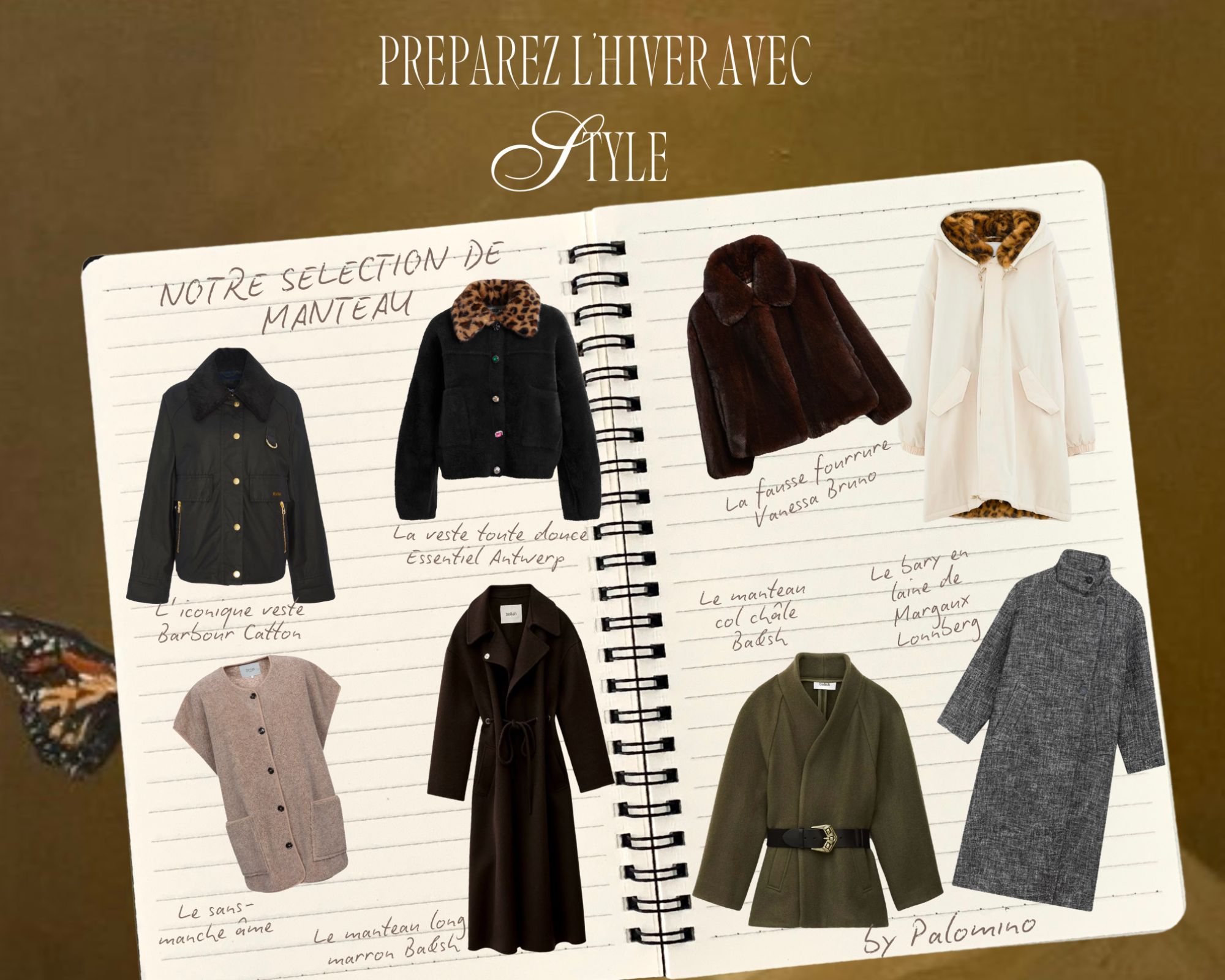 preparez lhiver tendance manteau de la saison