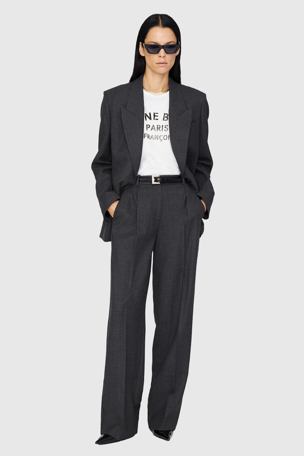 anine bing pantalon trent