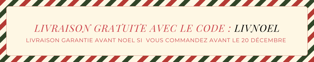livraison gratuite avec le code livnoel