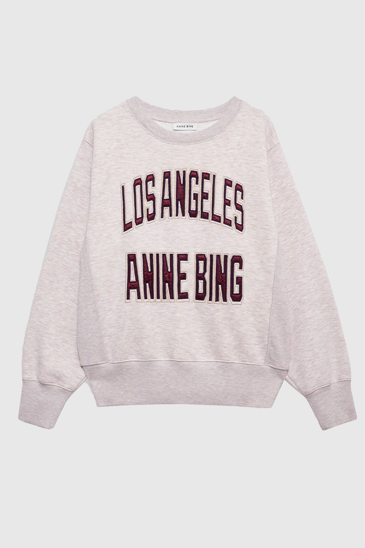 anine bing sweatshirt harry shrunken