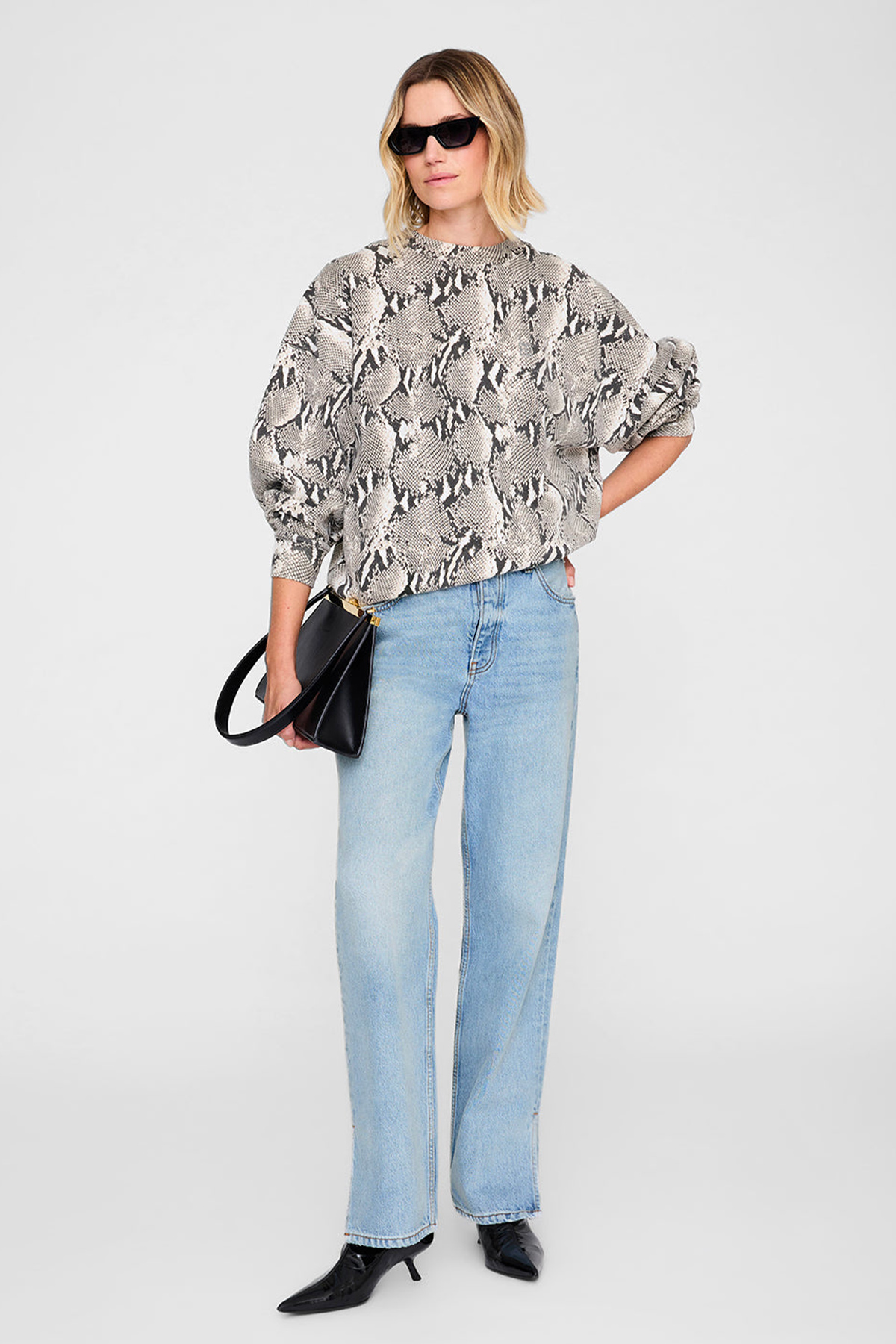 anine bing sweatshirt miles anine bing sweatshirt miles