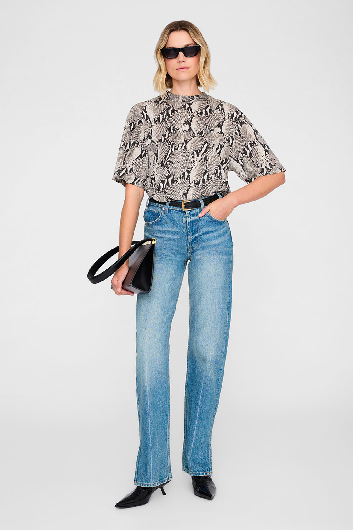 anine bing t shirt avi tee