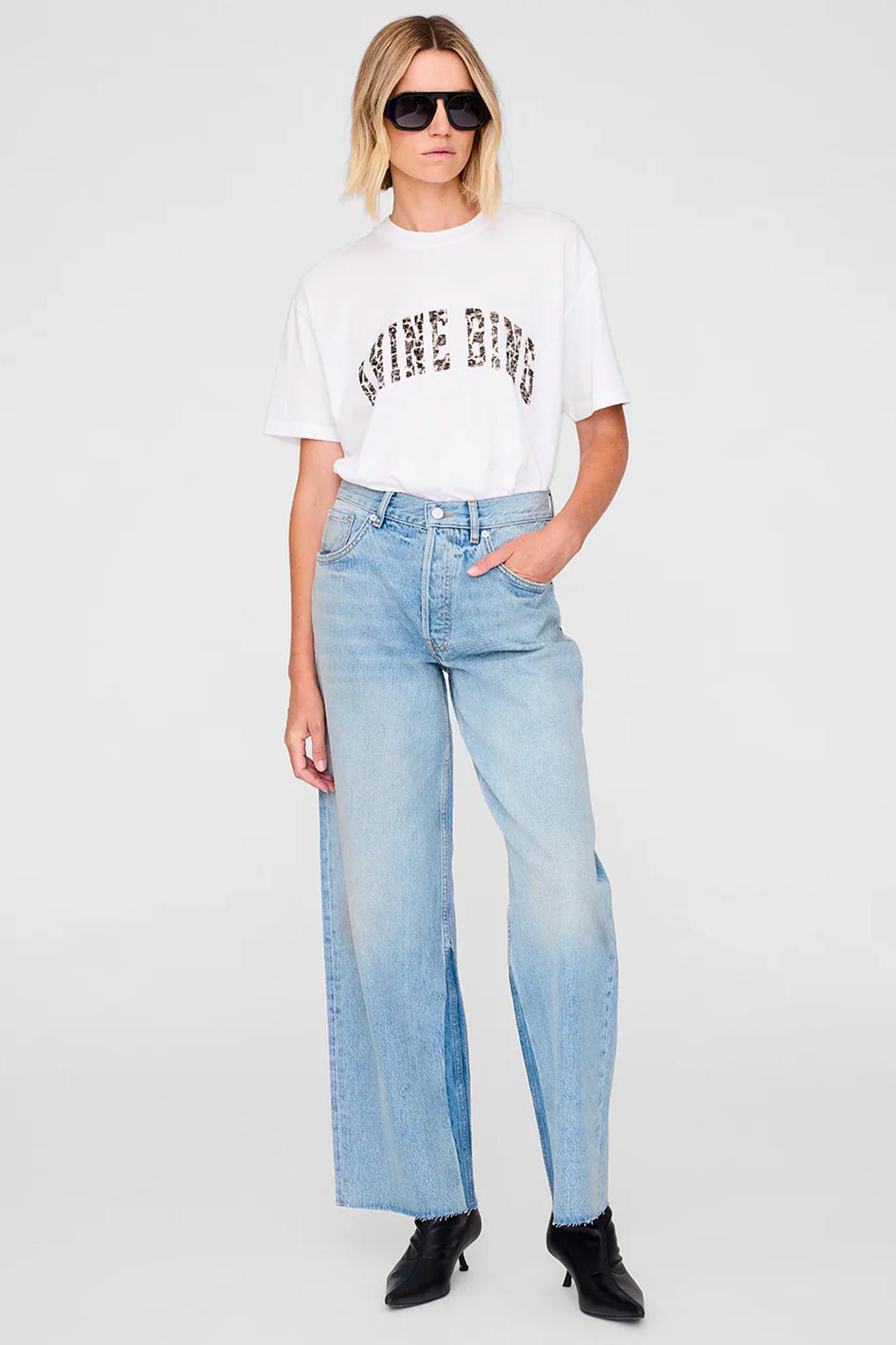 anine bing t shirt walker tee anine bing leopard anine bing t shirt walker tee anine bing leopard