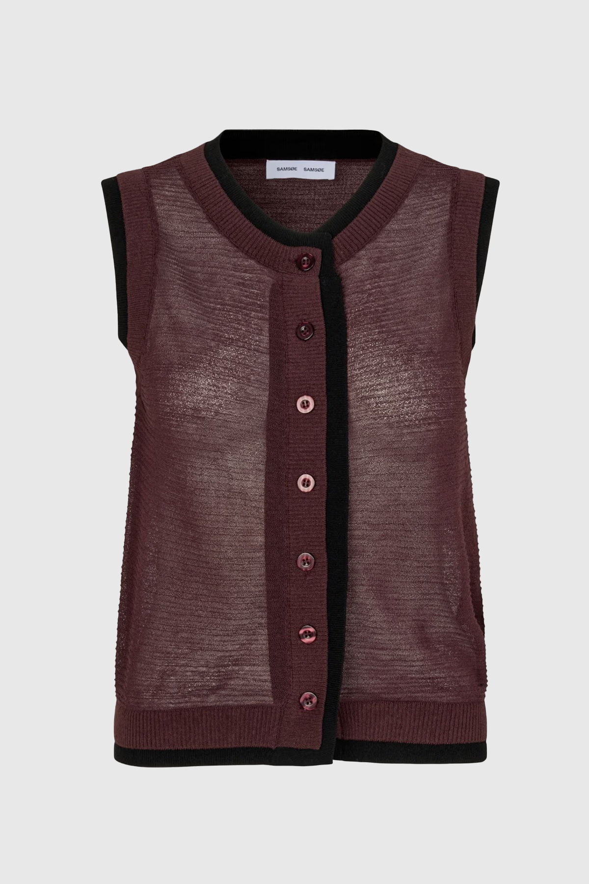 samsoe samsoe gilet saliv