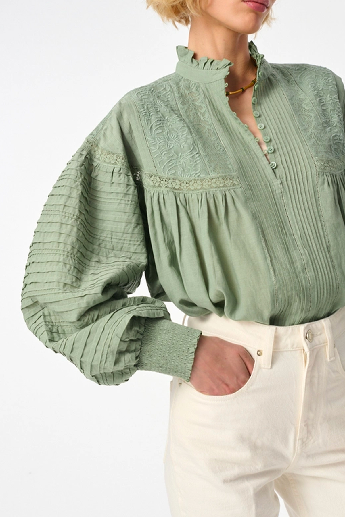 vanessa bruno blouse dahlia