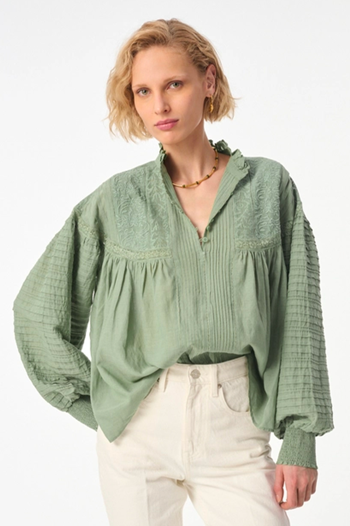 vanessa bruno blouse dahlia