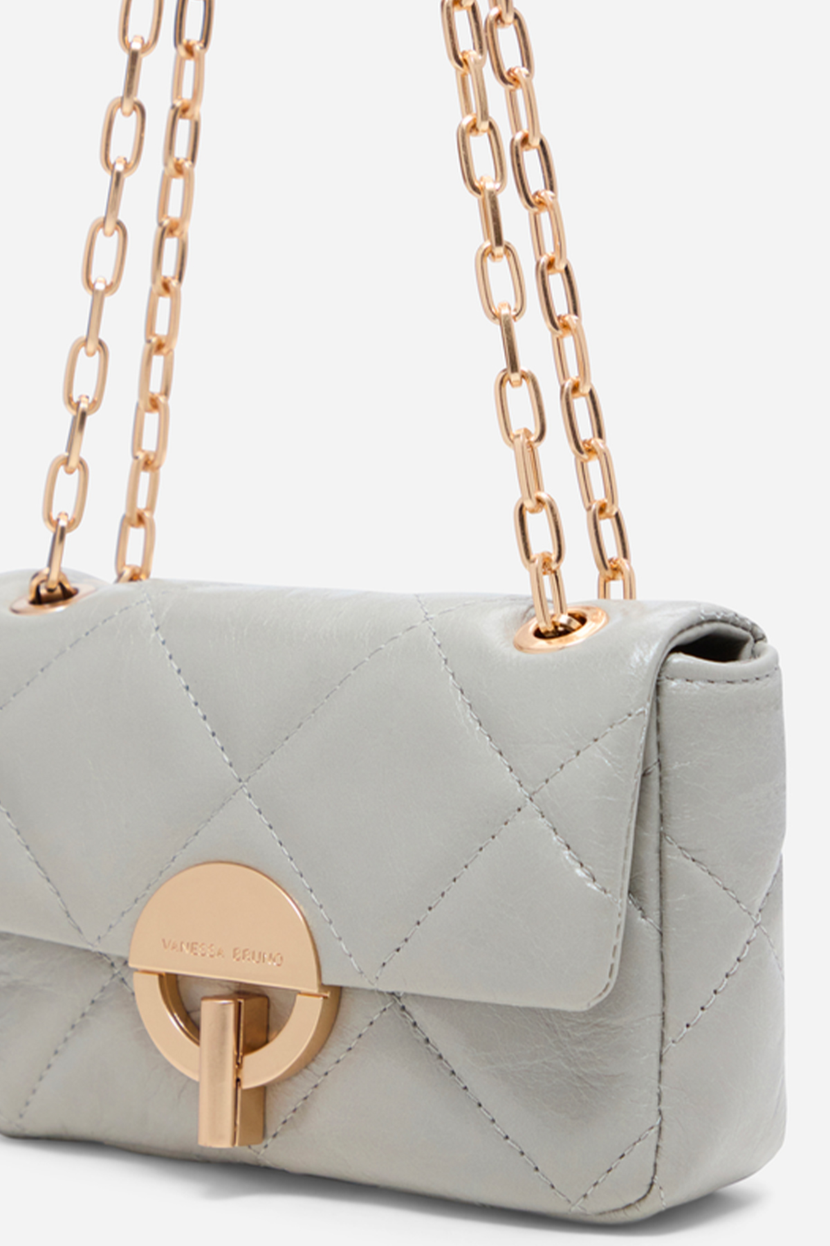 vanessa bruno petit sac moon cuir