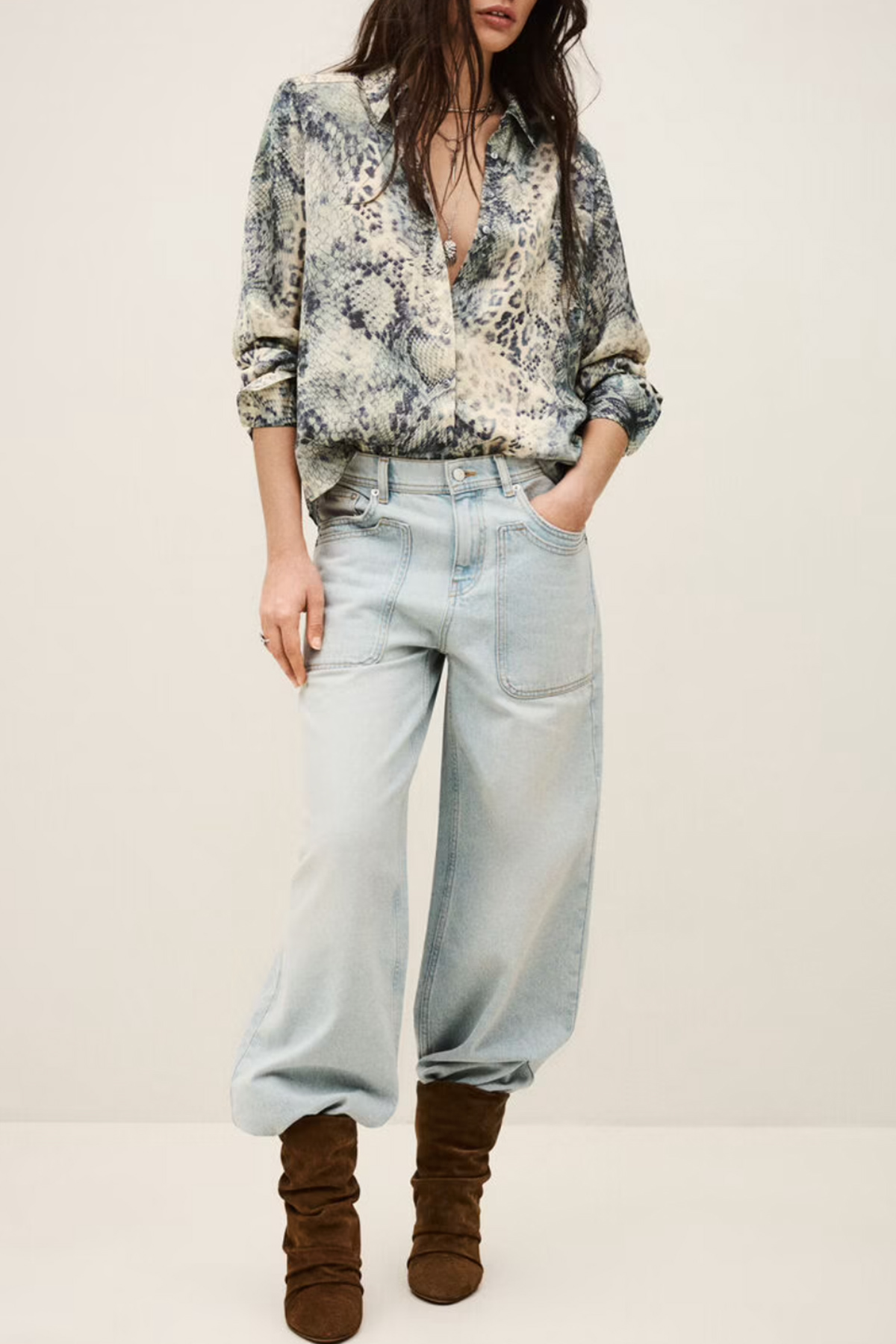 ba&sh chemise cornelia