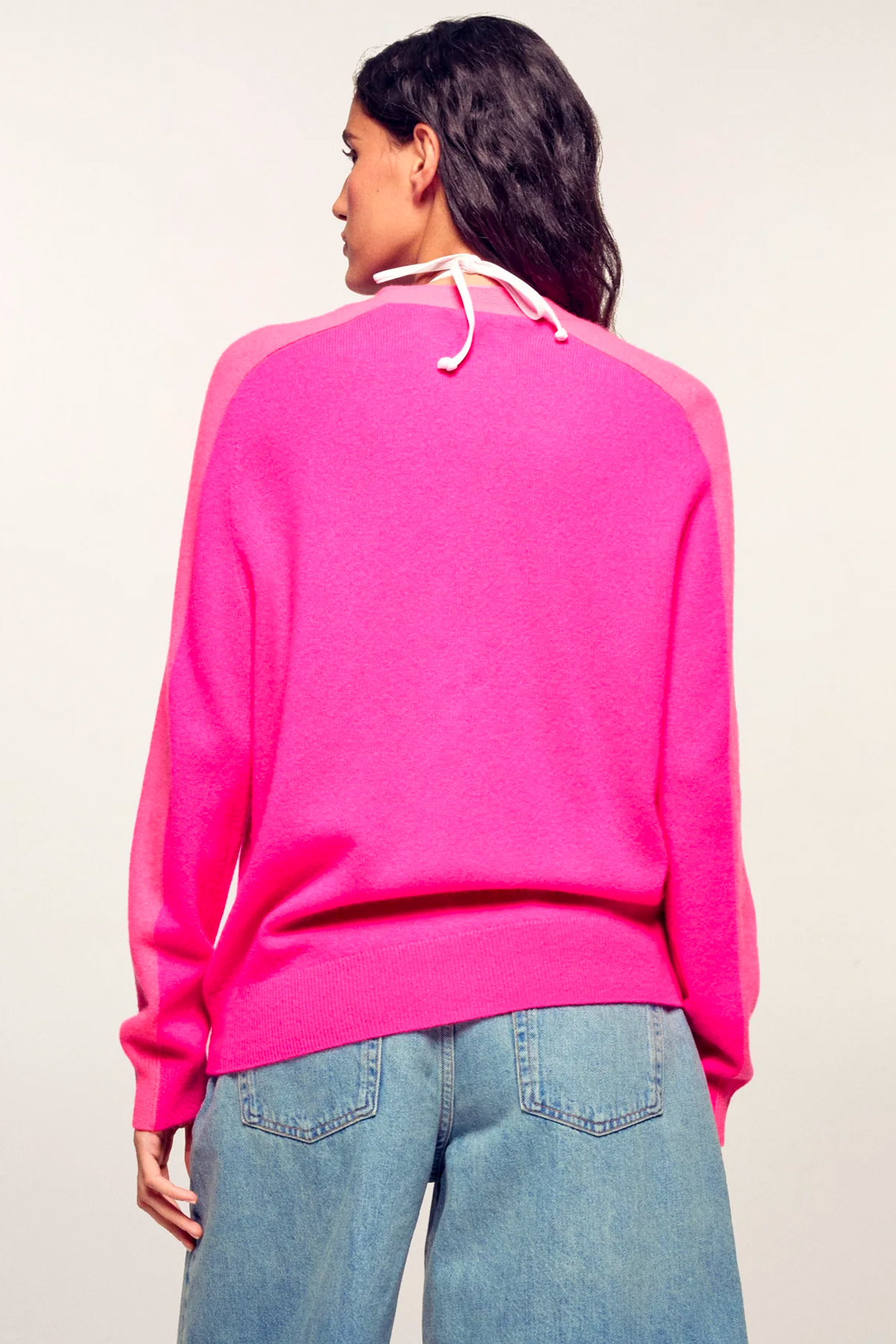 from future pull cardigan bicolore