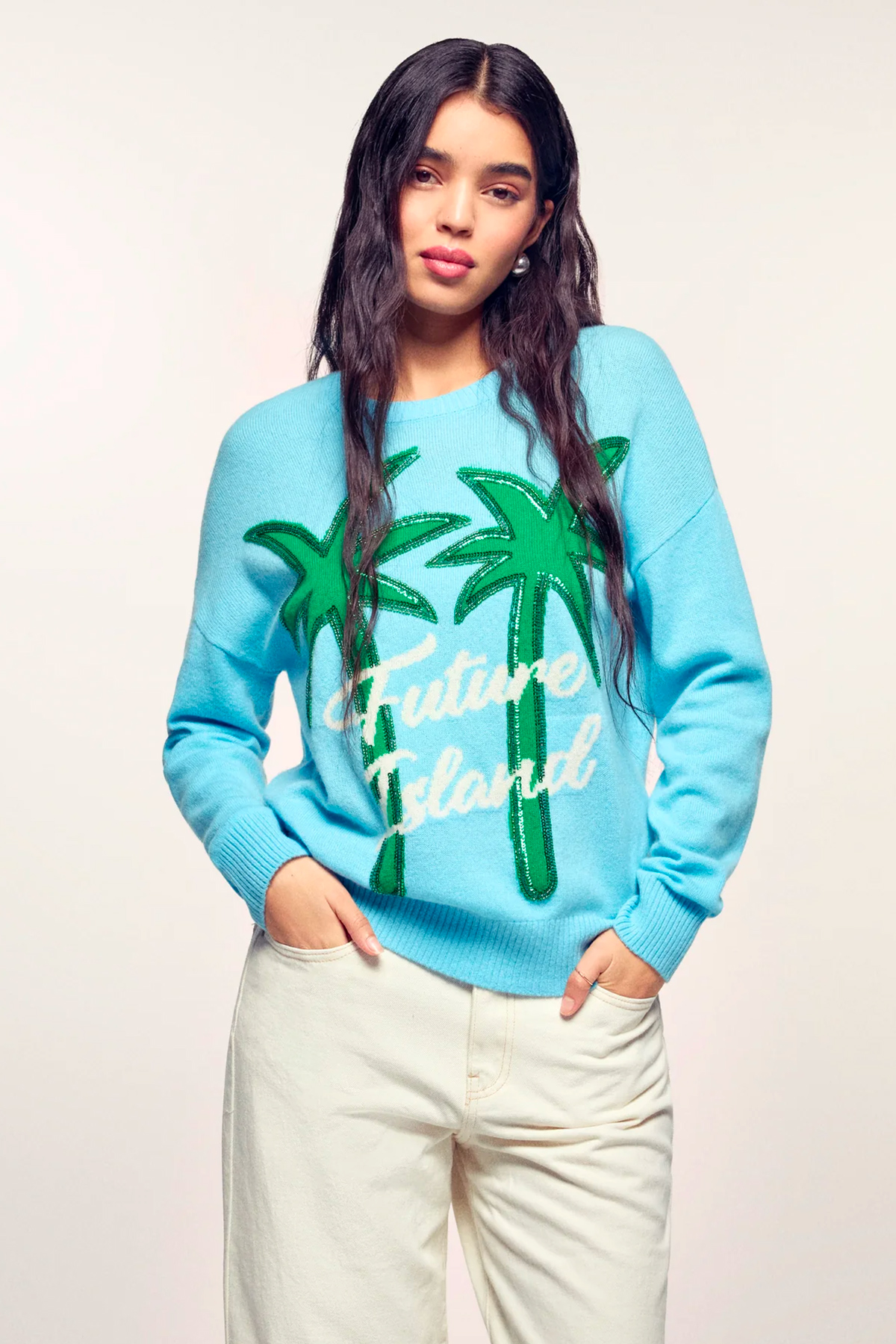 from future pull col rond palmiers