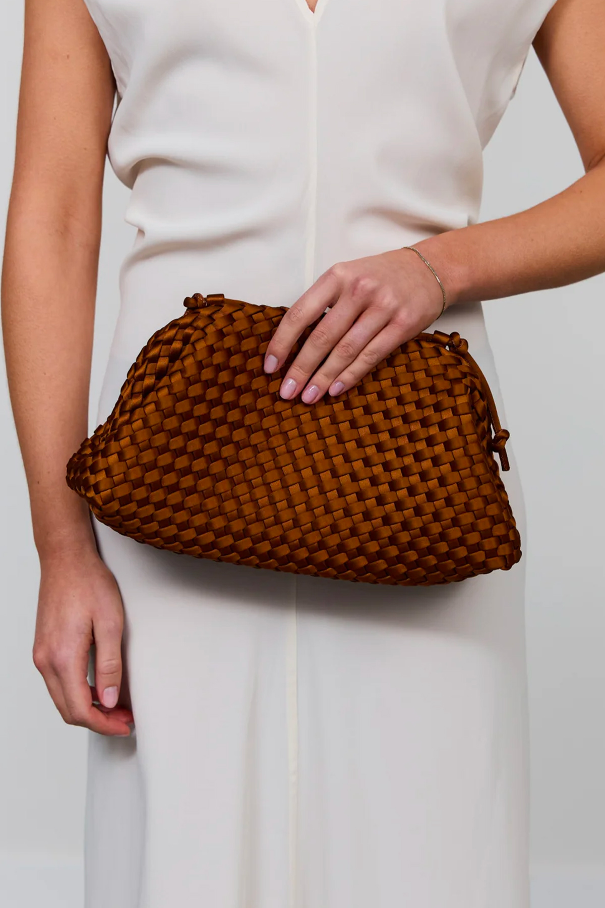 marrea sac marrea pouch affogato satin