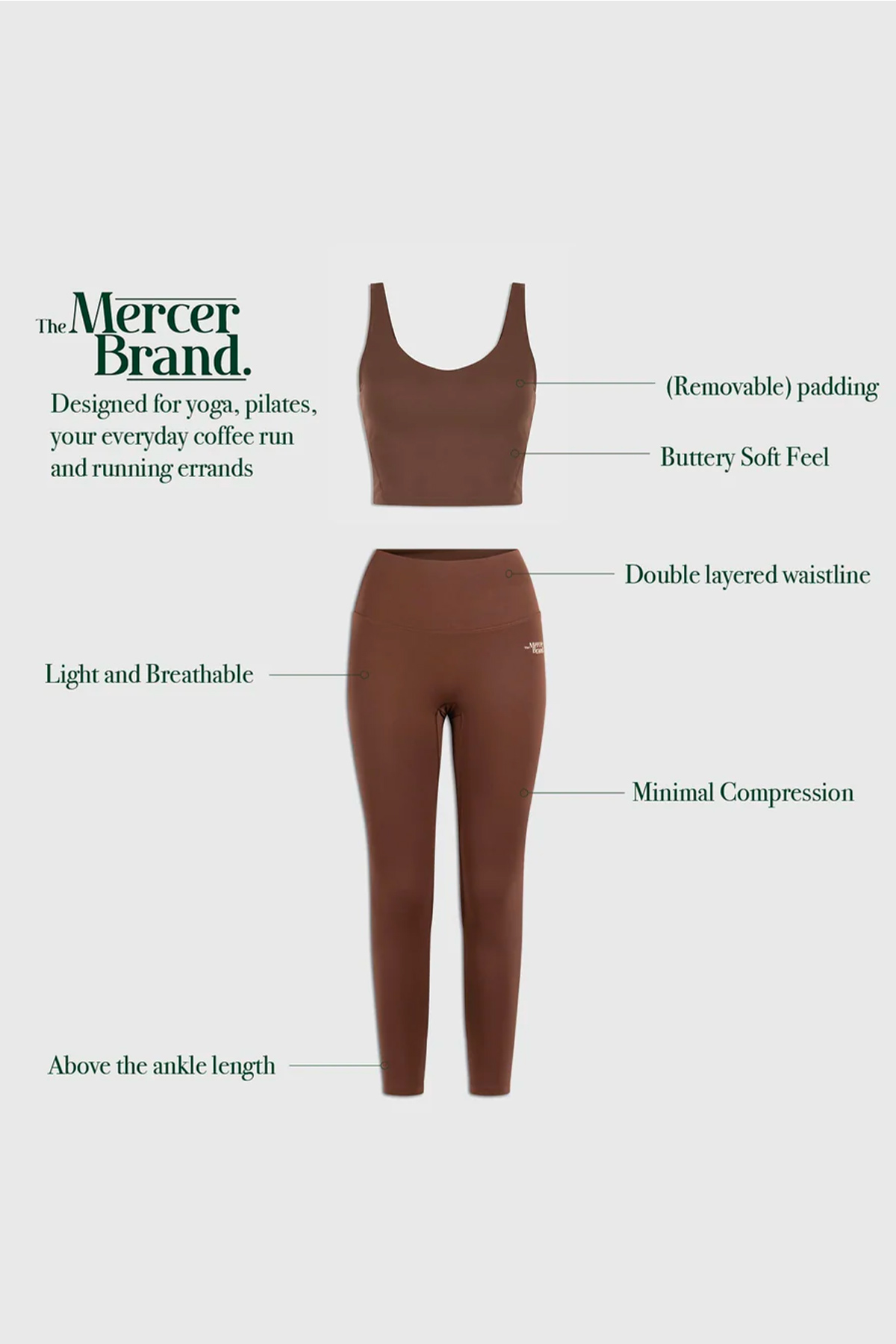 mercer amsterdam legging the mercer legging